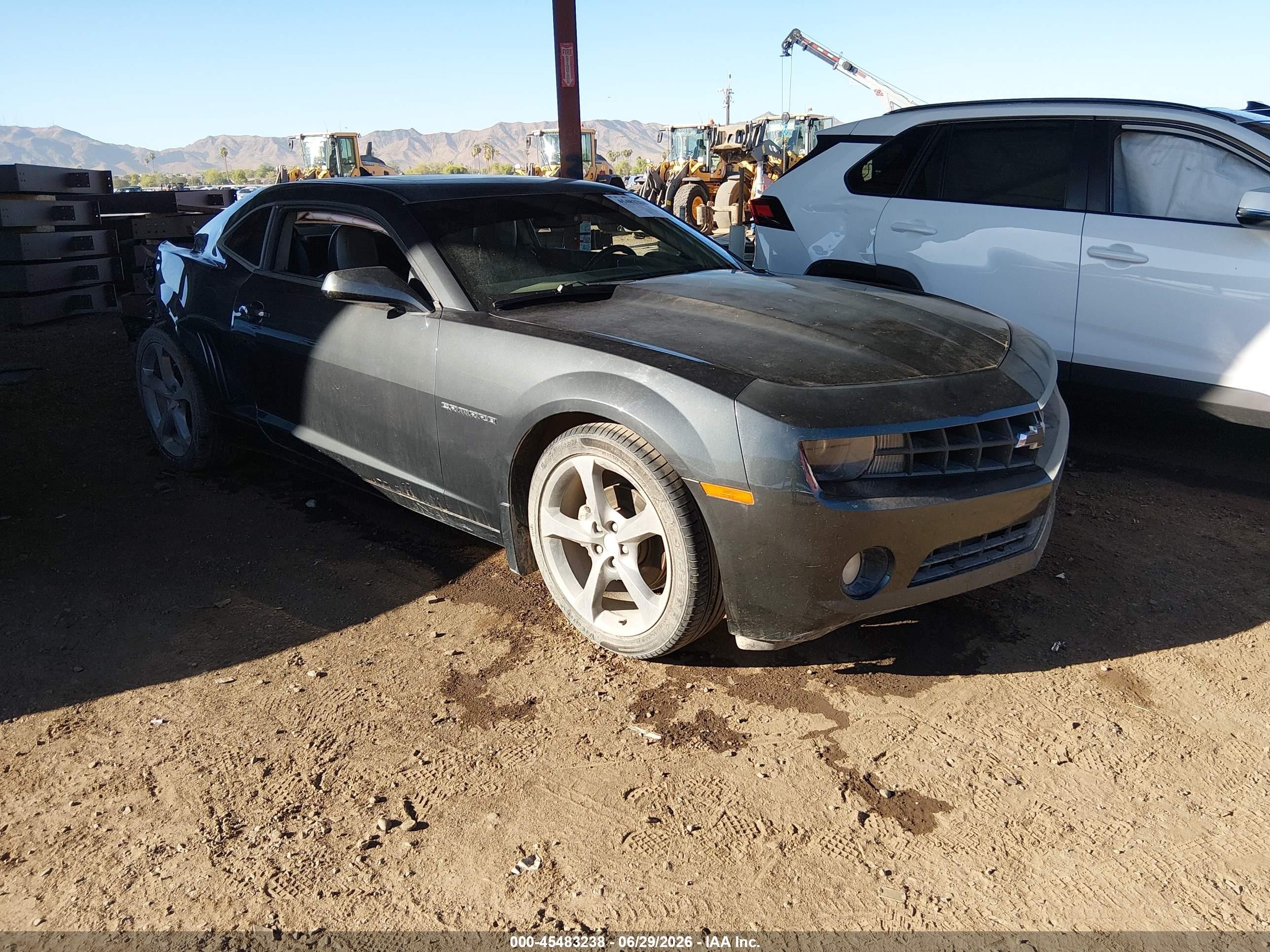 2013 Chevrolet Camaro 2lt Black vin: 2G1FC1E3XD9158876