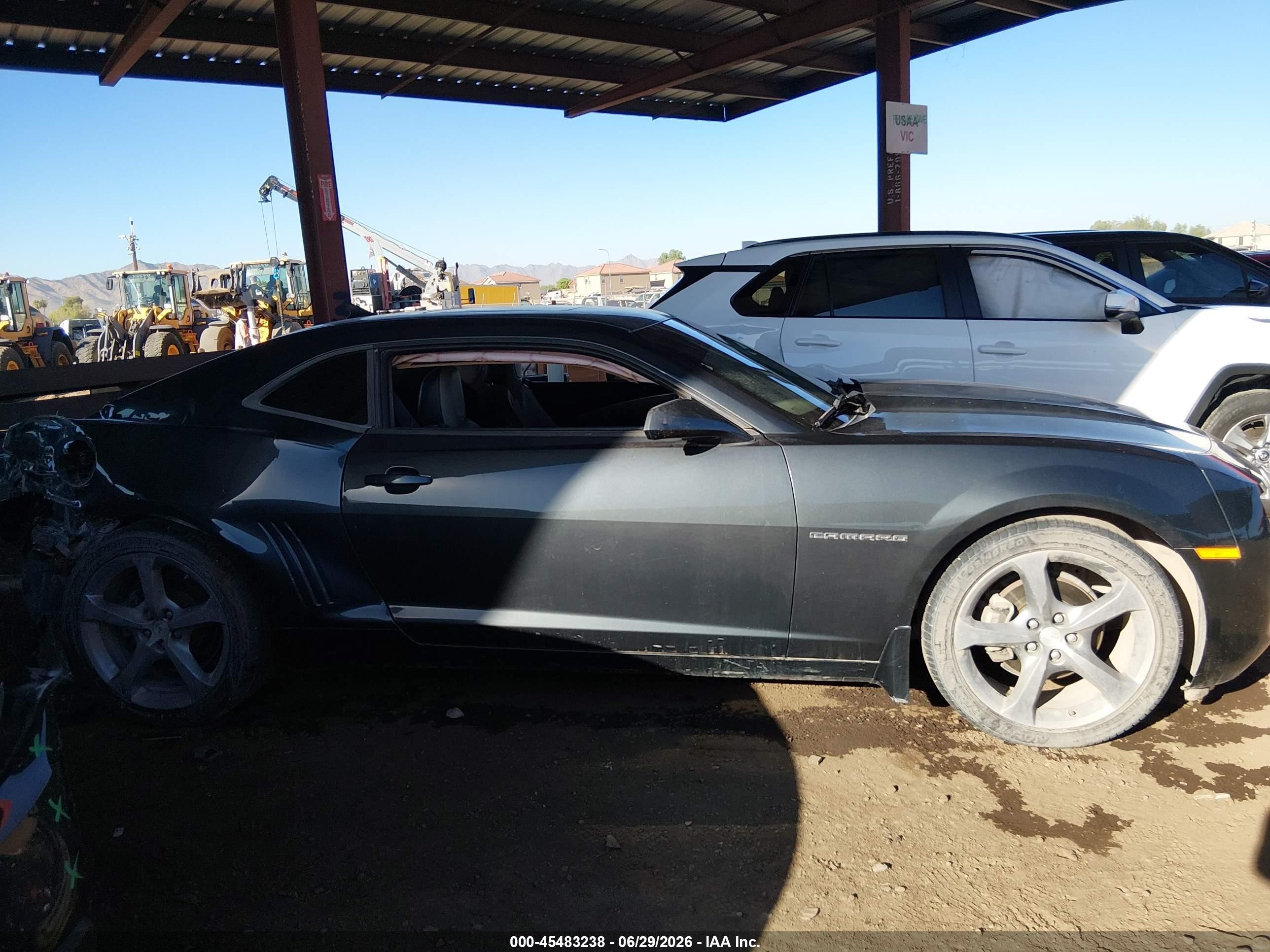 2013 Chevrolet Camaro 2lt Black vin: 2G1FC1E3XD9158876