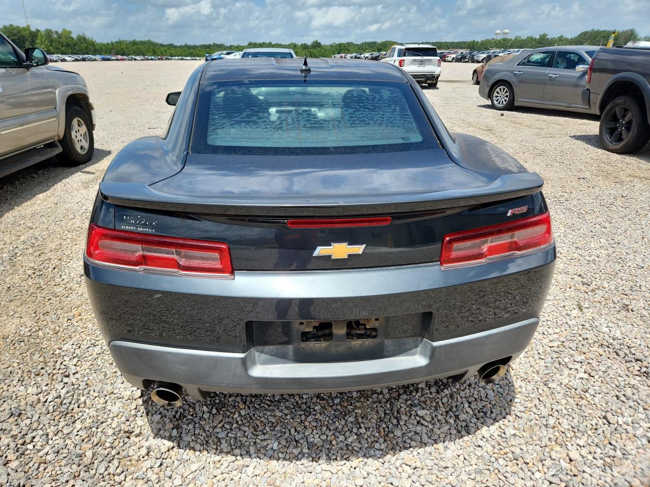 2015 Chevrolet Camaro Lt Серый vin: 2G1FC1E3XF9157620