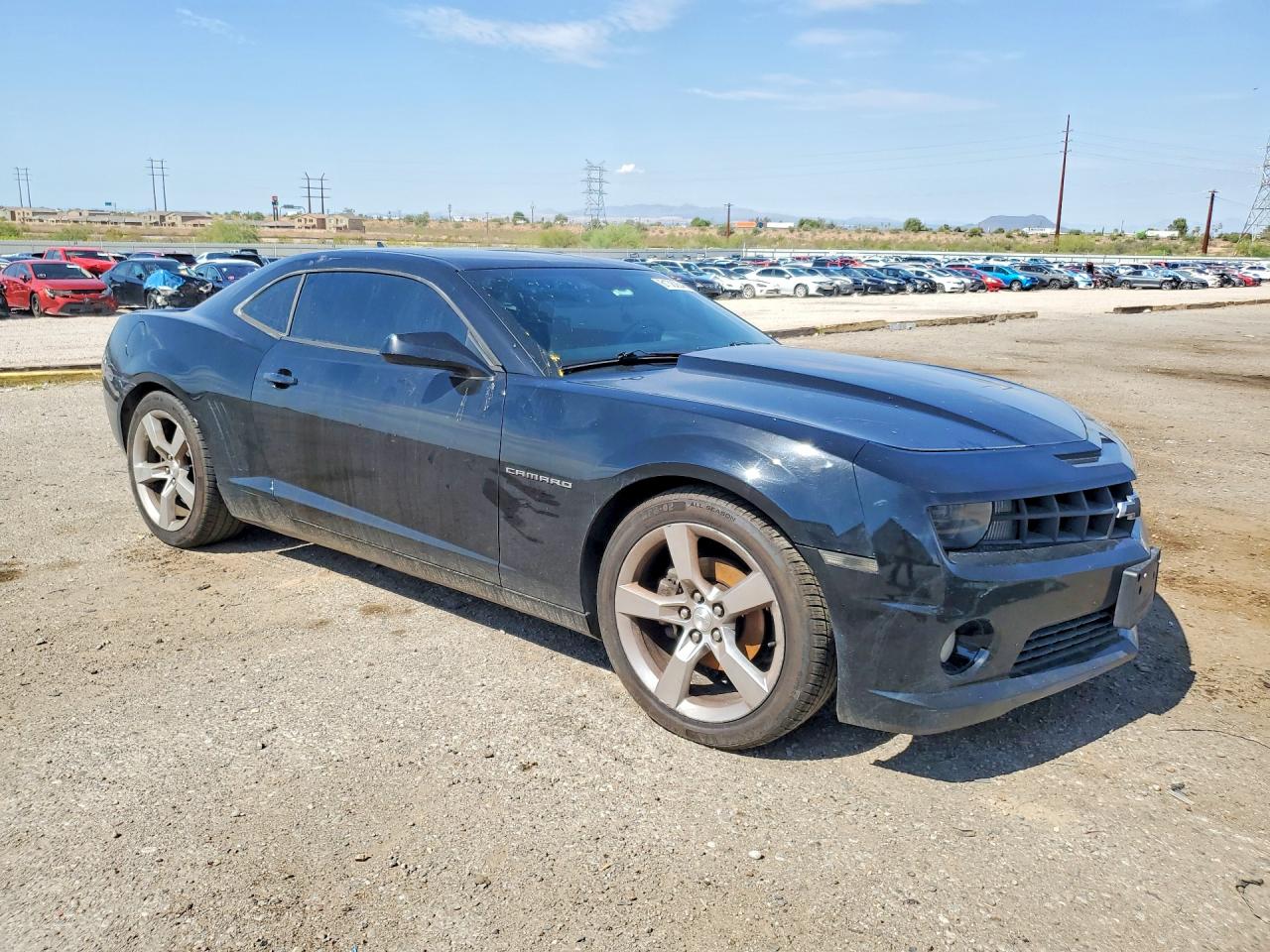 2011 Chevrolet Camaro Base Black vin: 2G1FC1ED0B9100748