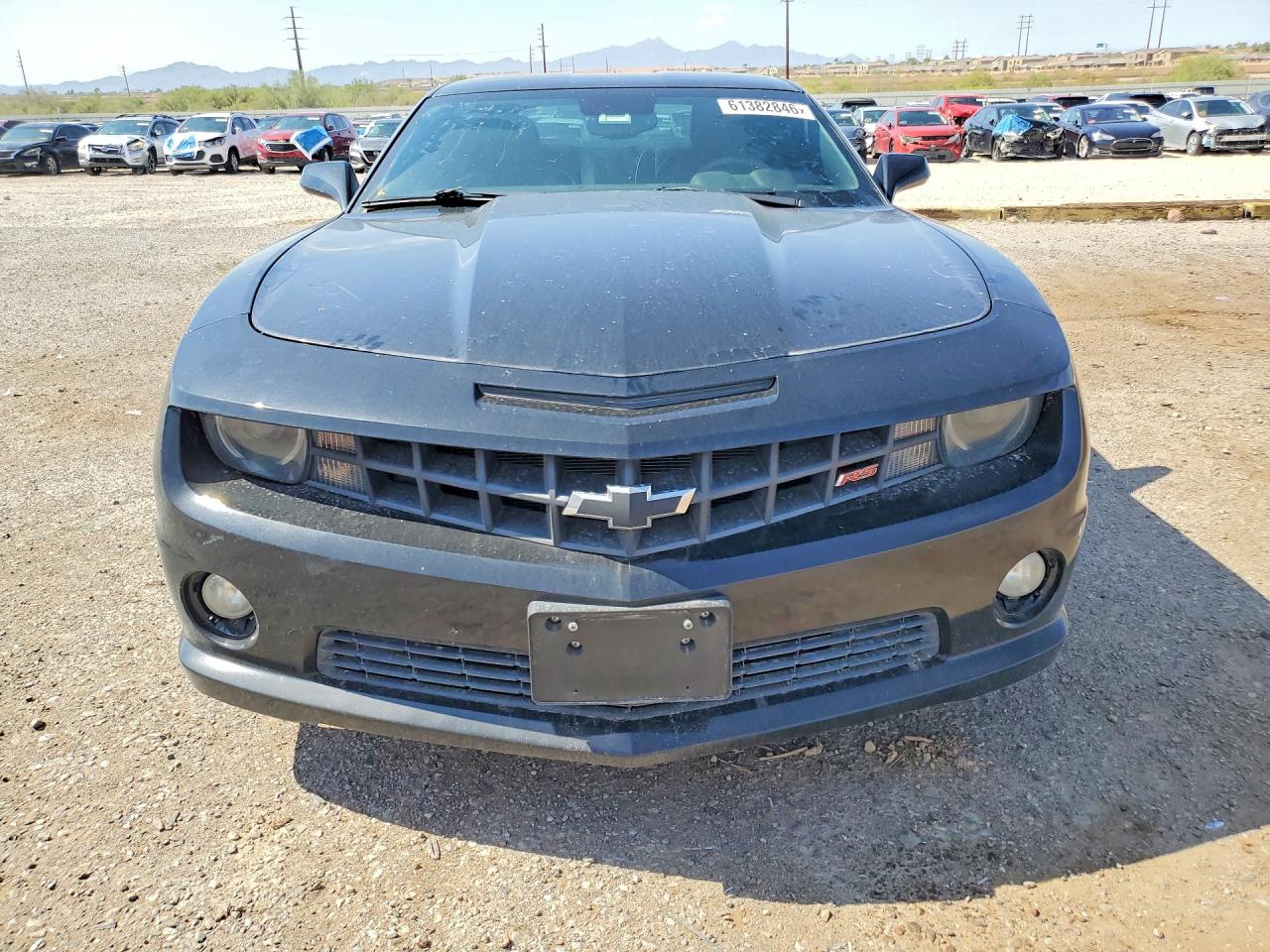 2011 Chevrolet Camaro Base Black vin: 2G1FC1ED0B9100748
