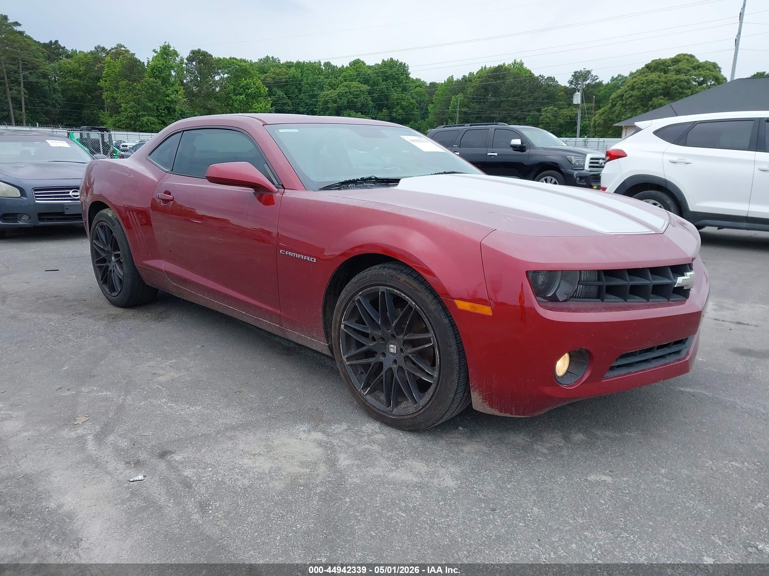 2011 Chevrolet Camaro 2lt Красный vin: 2G1FC1ED0B9112642