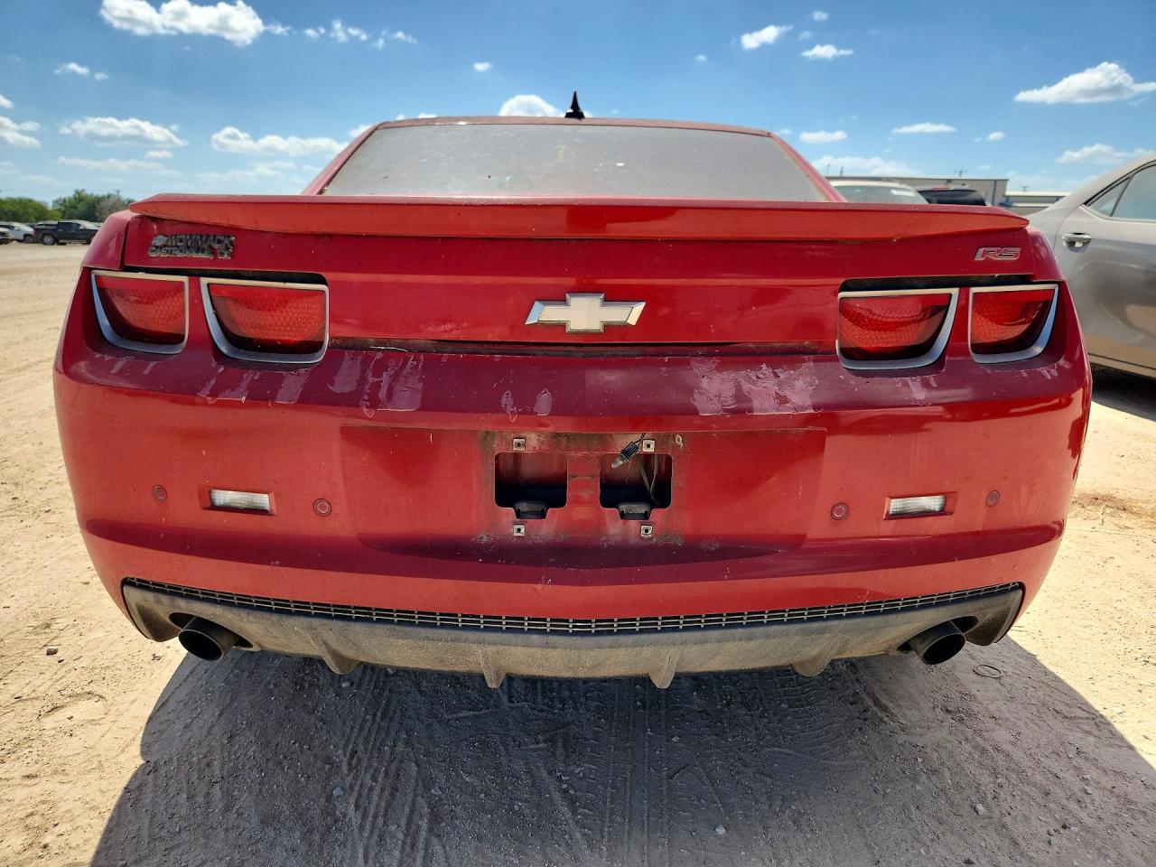 2011 Chevrolet Camaro Lt Red vin: 2G1FC1ED0B9148587