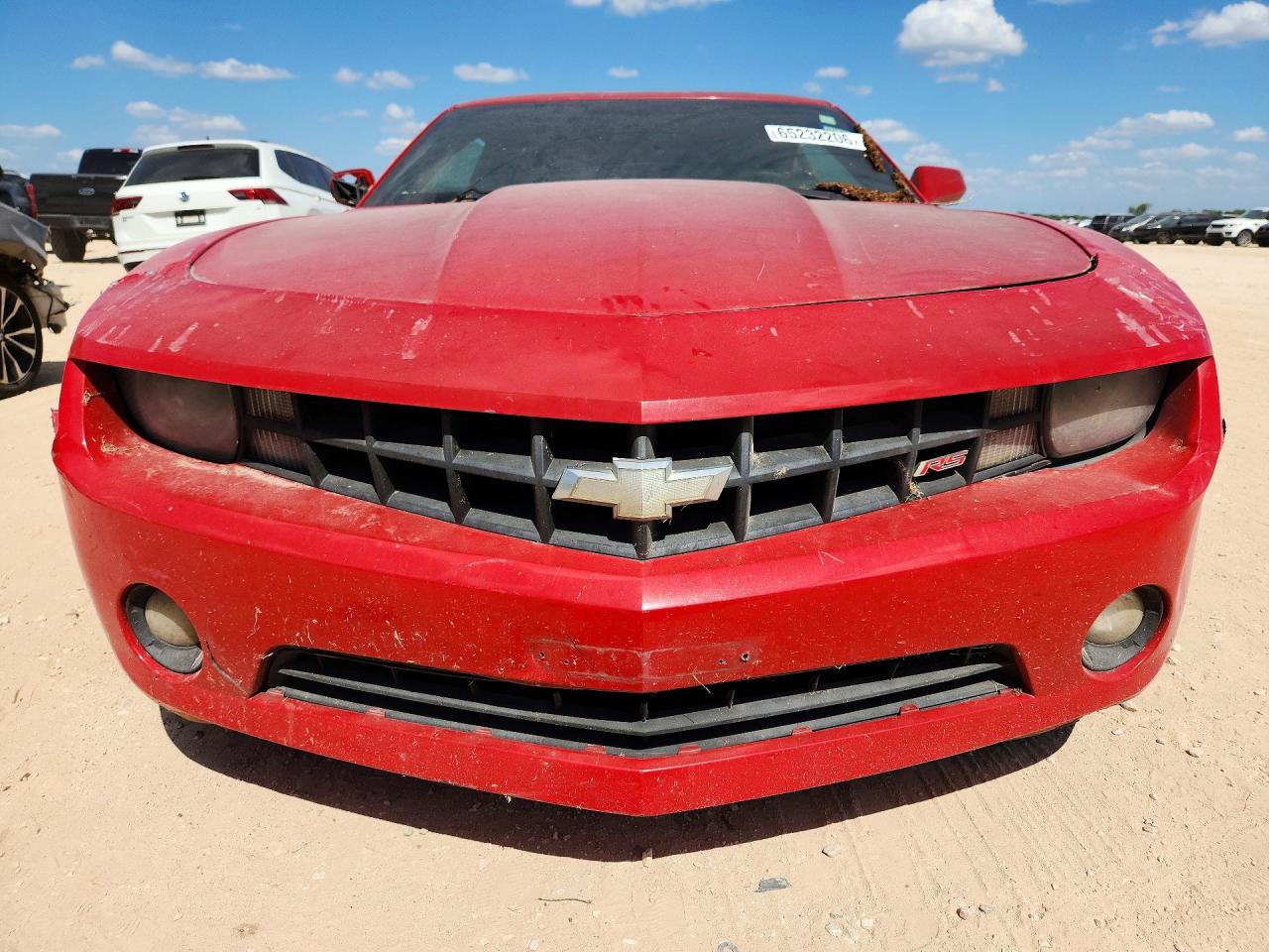 2011 Chevrolet Camaro Lt Red vin: 2G1FC1ED0B9148587