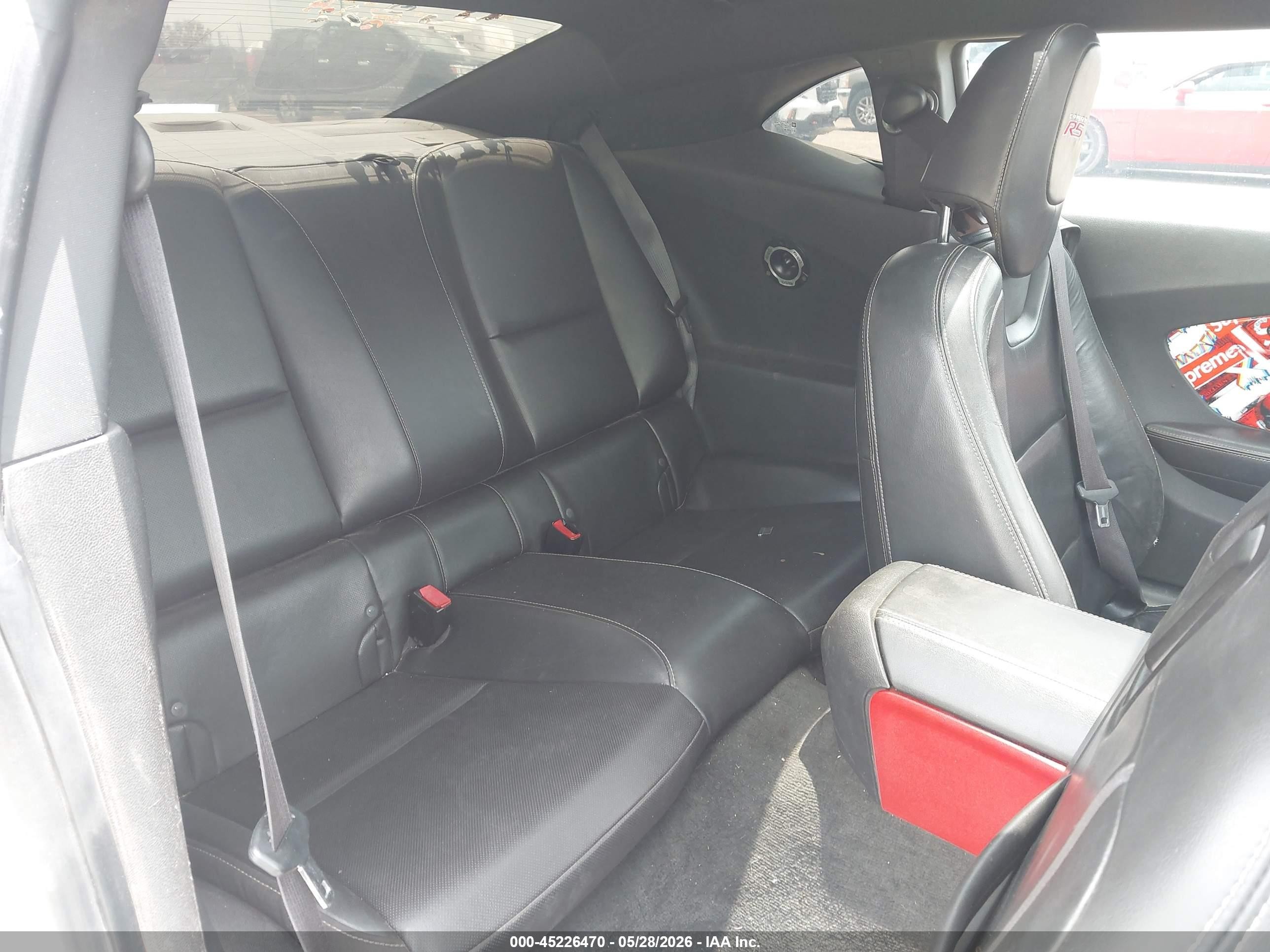 2011 Chevrolet Camaro 2lt White vin: 2G1FC1ED0B9158195
