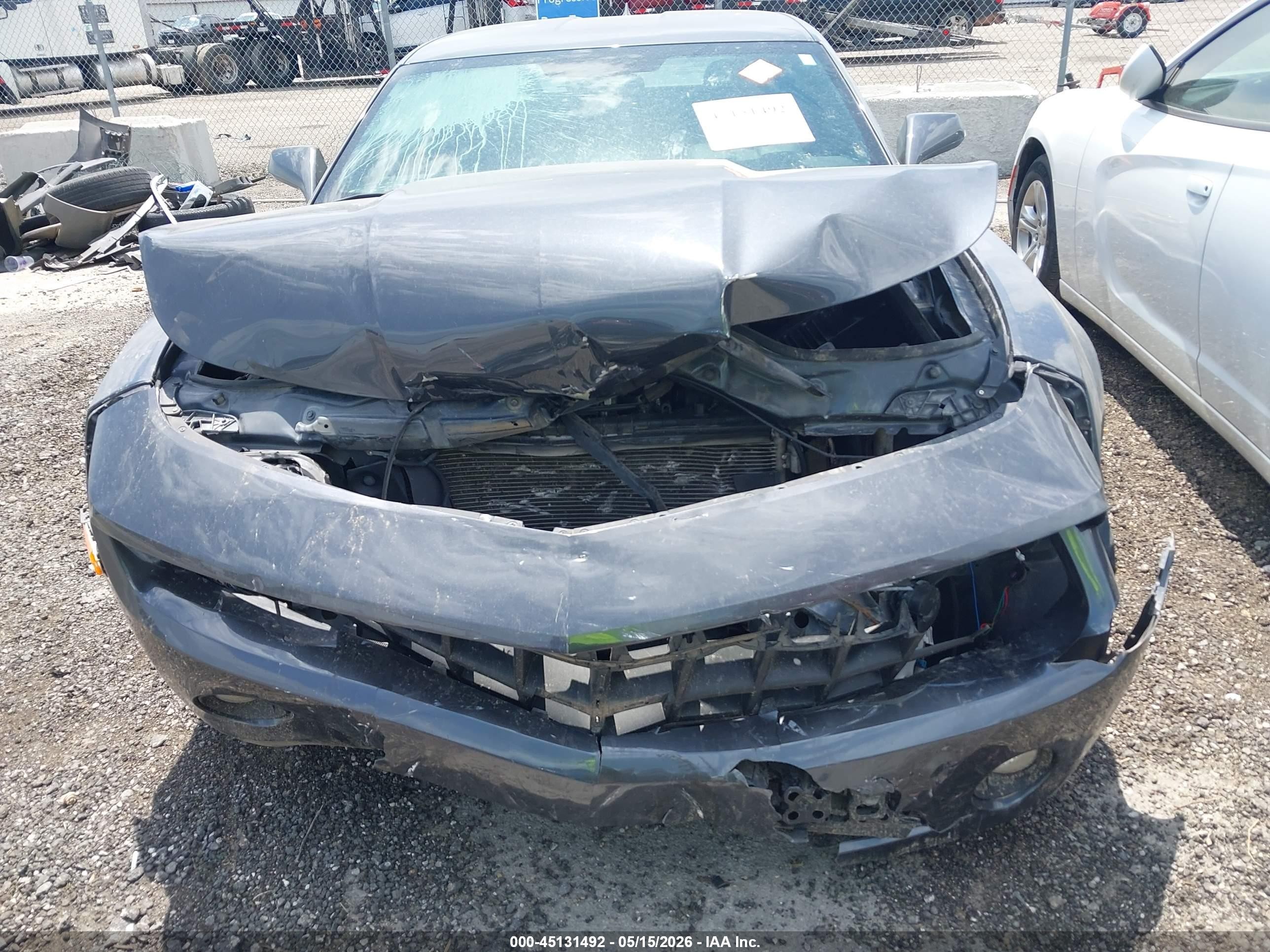 2011 Chevrolet Camaro 2lt Gray vin: 2G1FC1ED0B9173148