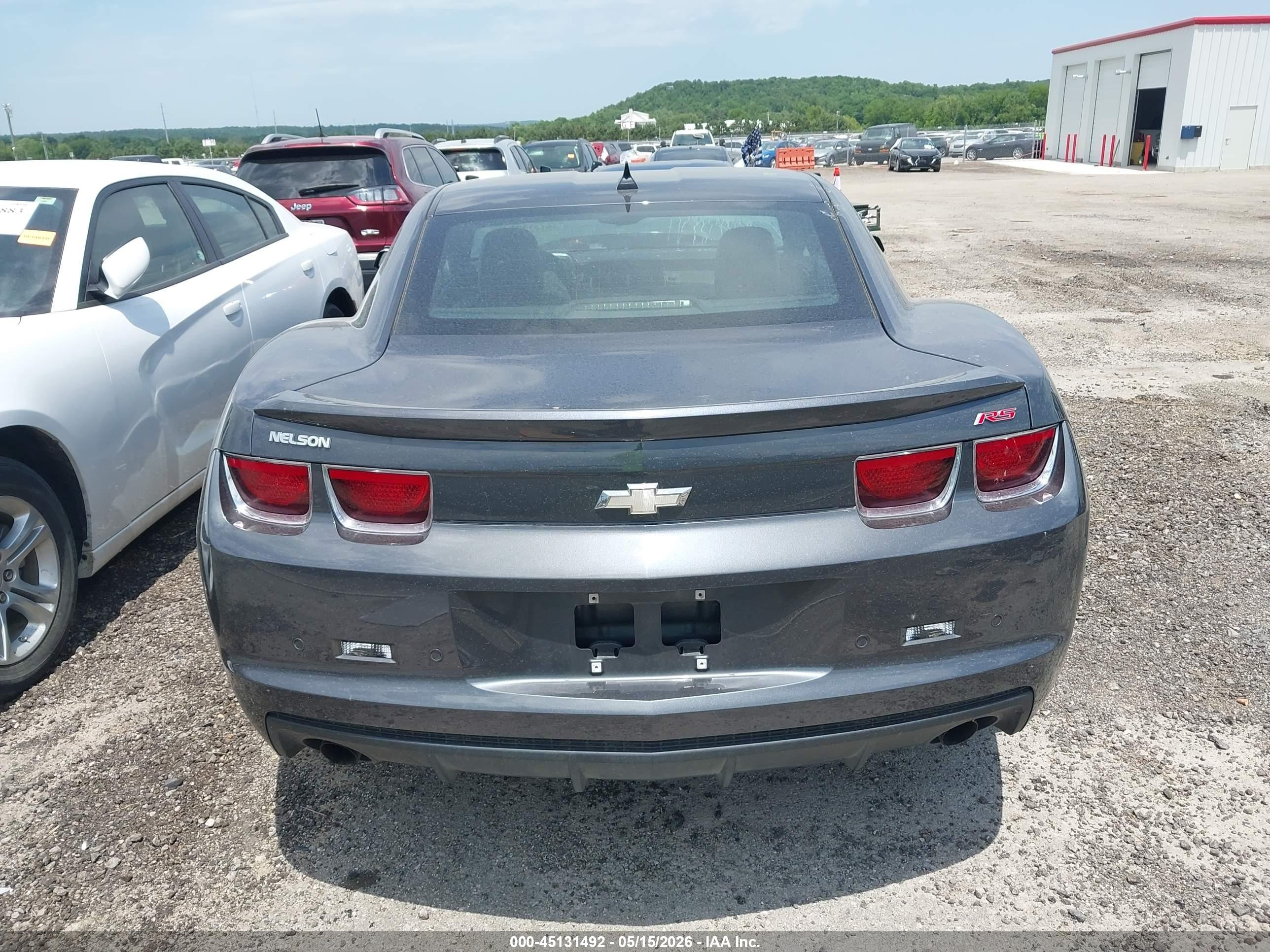 2011 Chevrolet Camaro 2lt Gray vin: 2G1FC1ED0B9173148