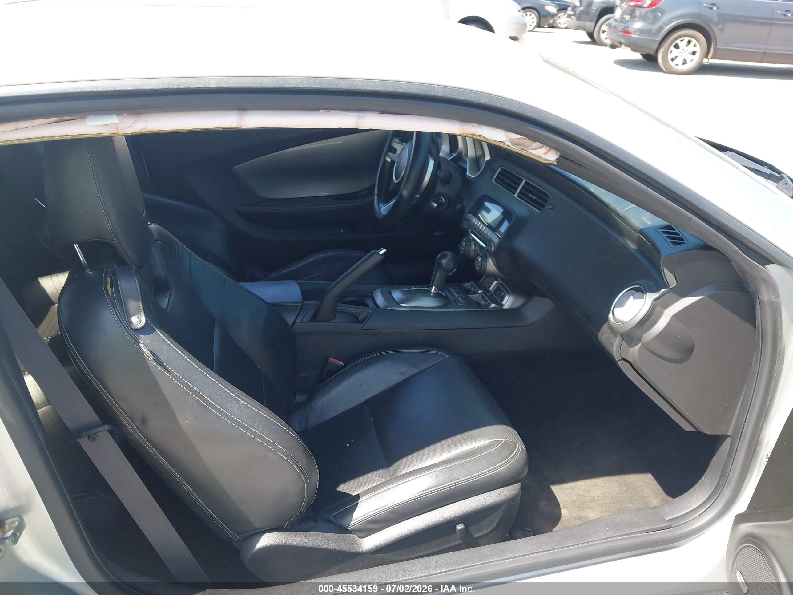 2011 Chevrolet Camaro 2lt Silver vin: 2G1FC1ED0B9208366