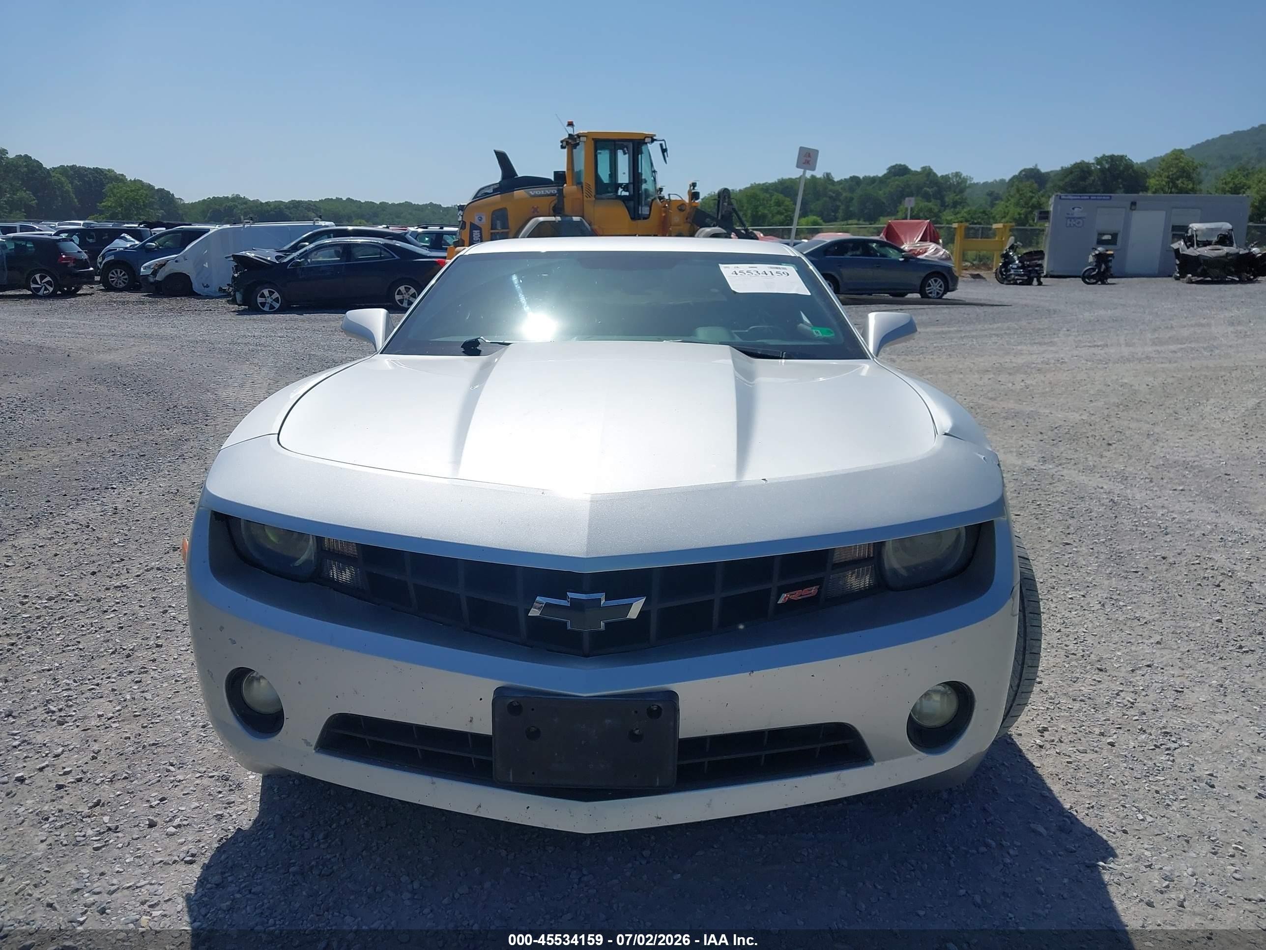 2011 Chevrolet Camaro 2lt Silver vin: 2G1FC1ED0B9208366