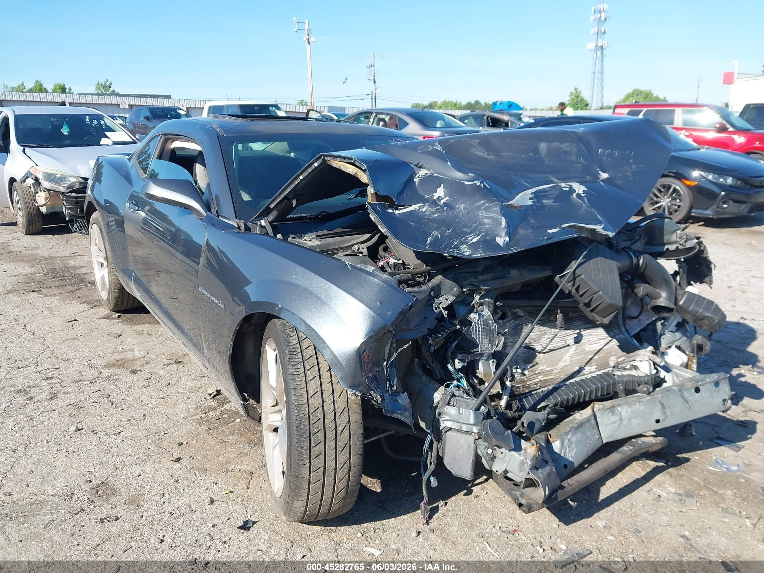 2011 Chevrolet Camaro 2lt Navy vin: 2G1FC1ED1B9125819
