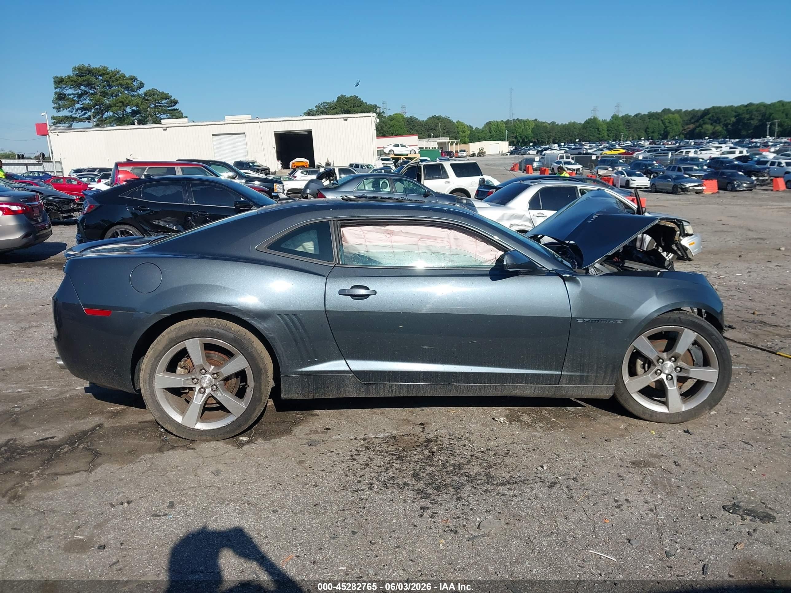 2011 Chevrolet Camaro 2lt Navy vin: 2G1FC1ED1B9125819