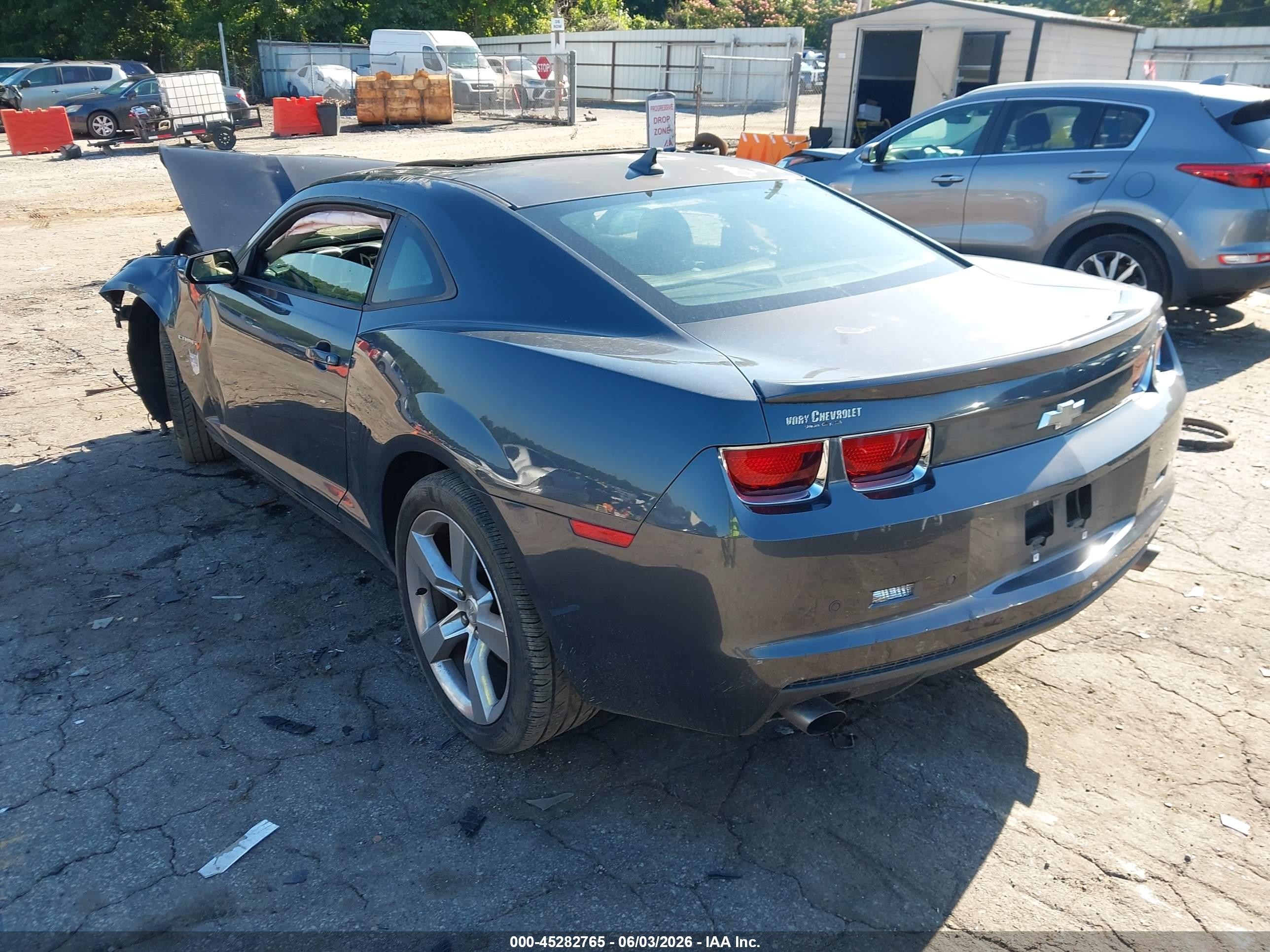 2011 Chevrolet Camaro 2lt Navy vin: 2G1FC1ED1B9125819