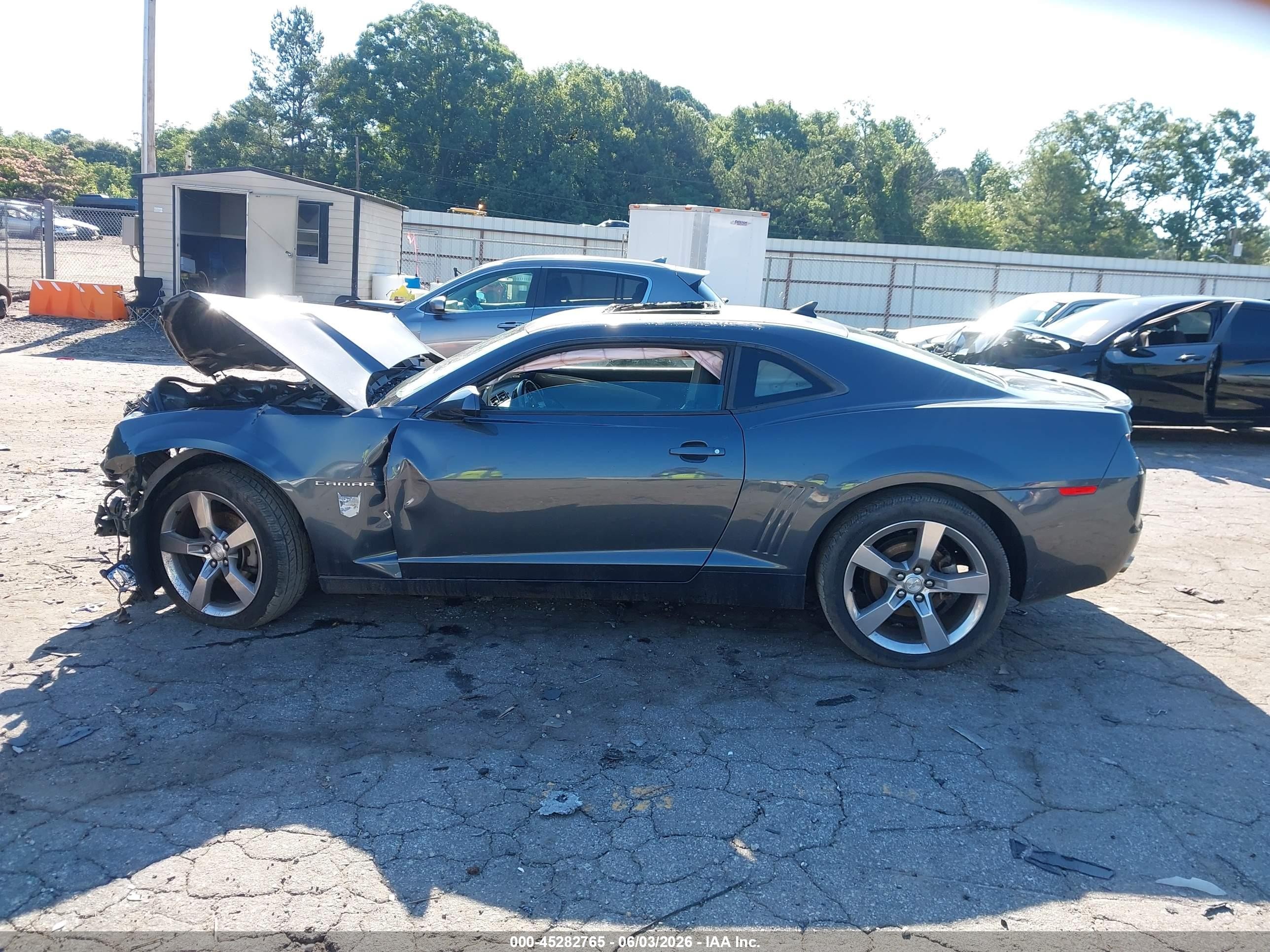 2011 Chevrolet Camaro 2lt Navy vin: 2G1FC1ED1B9125819