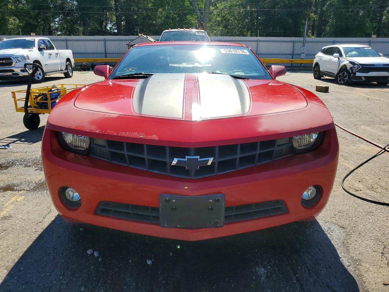 2011 Chevrolet Camaro Lt Красный vin: 2G1FC1ED1B9153667