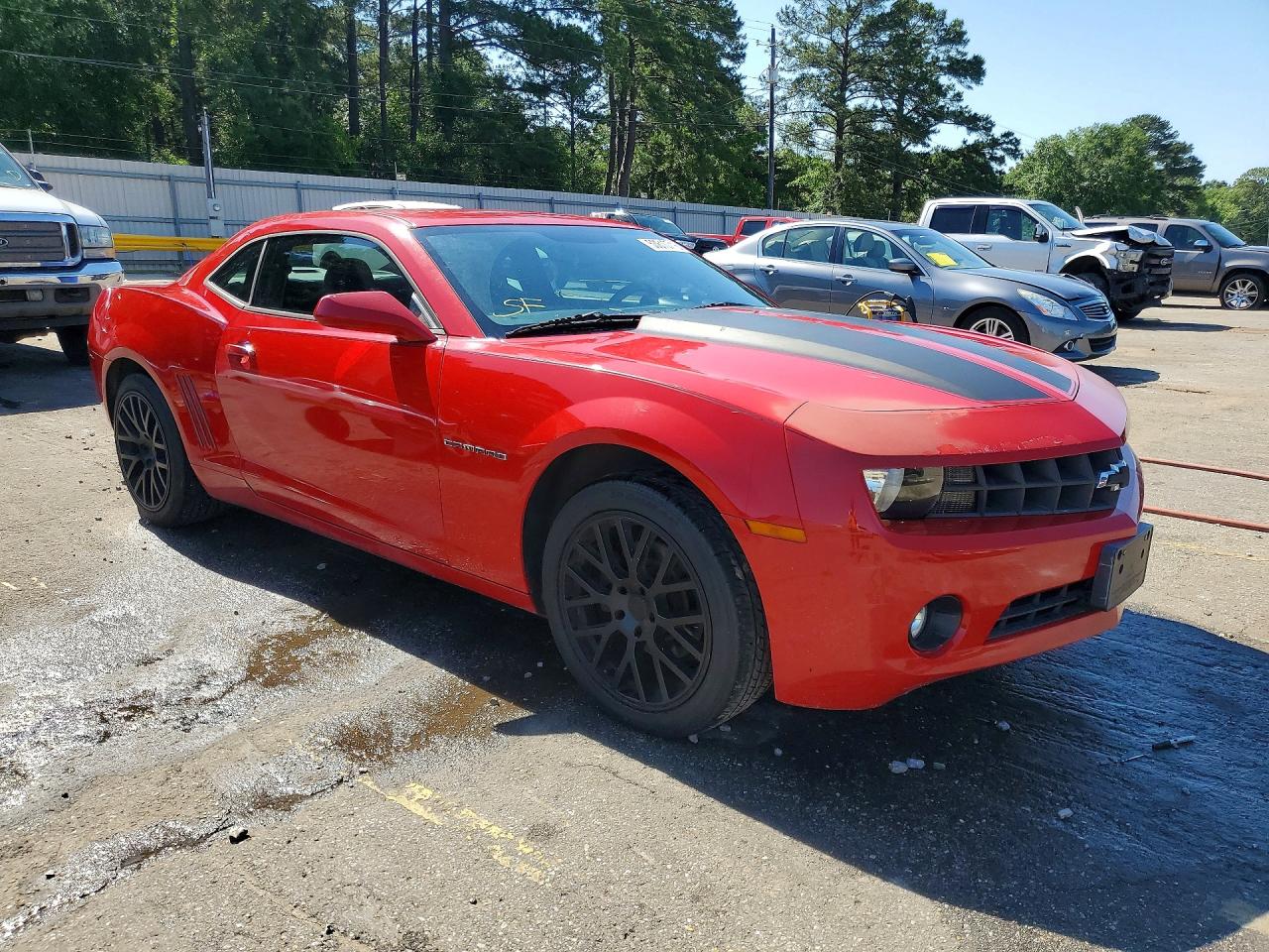 2011 Chevrolet Camaro Lt Красный vin: 2G1FC1ED1B9153667