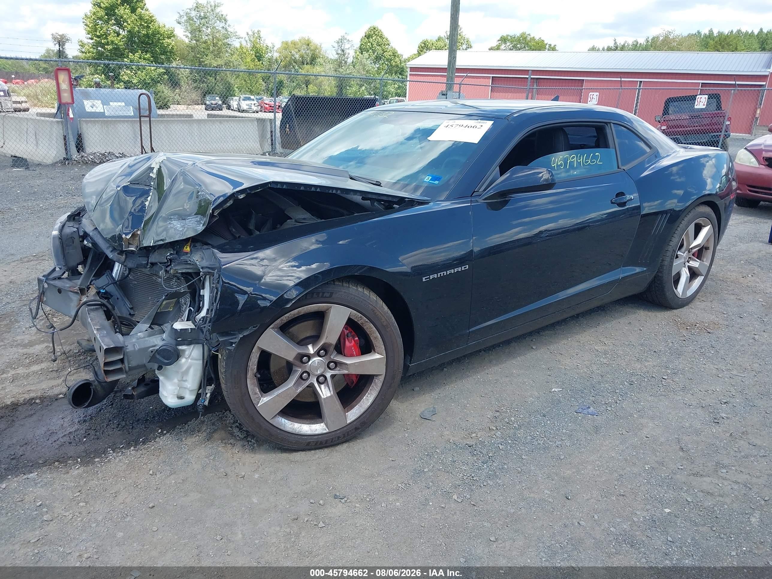 2011 Chevrolet Camaro 2lt Black vin: 2G1FC1ED1B9163129