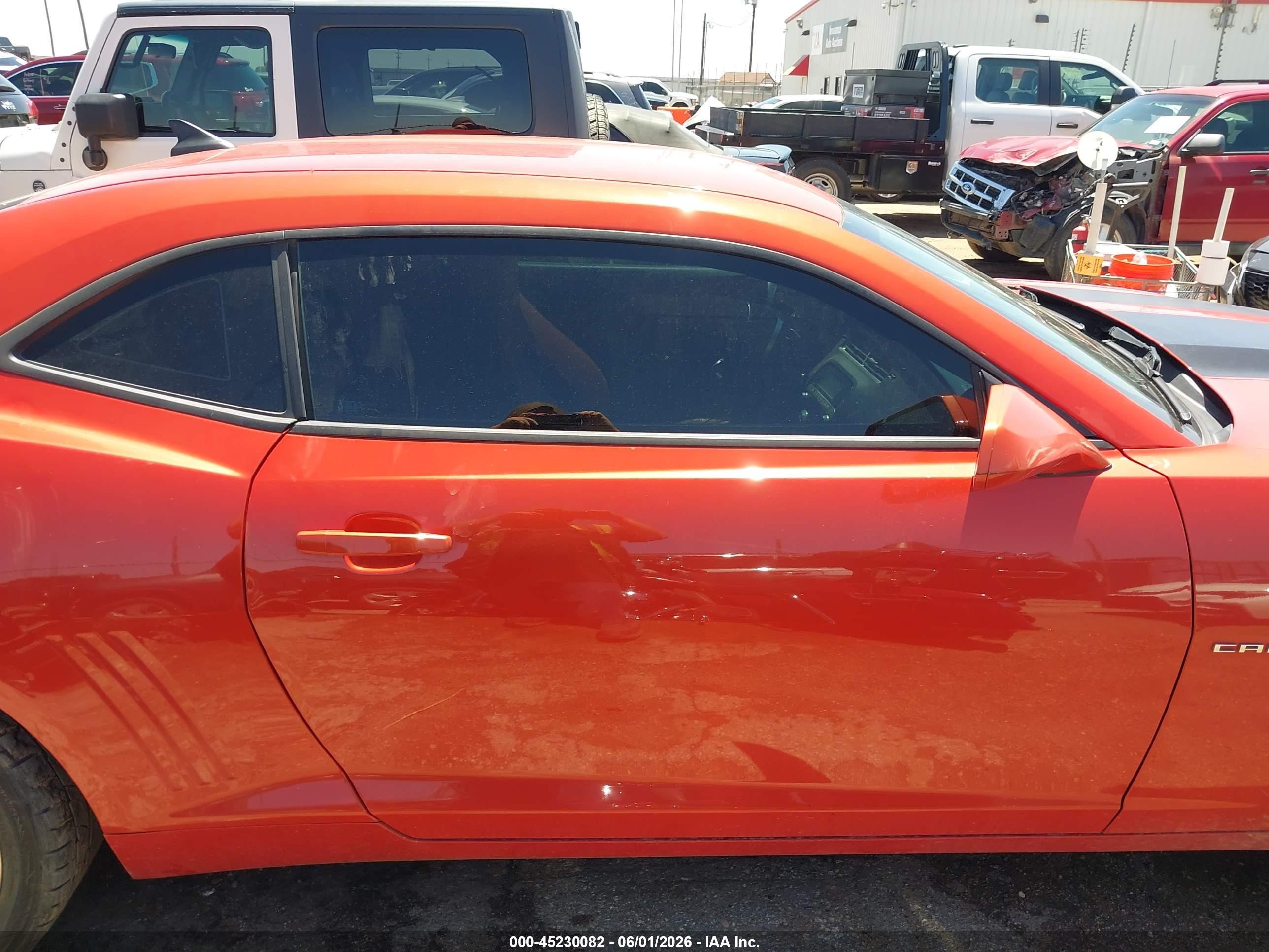 2011 Chevrolet Camaro 2lt Orange vin: 2G1FC1ED1B9174566