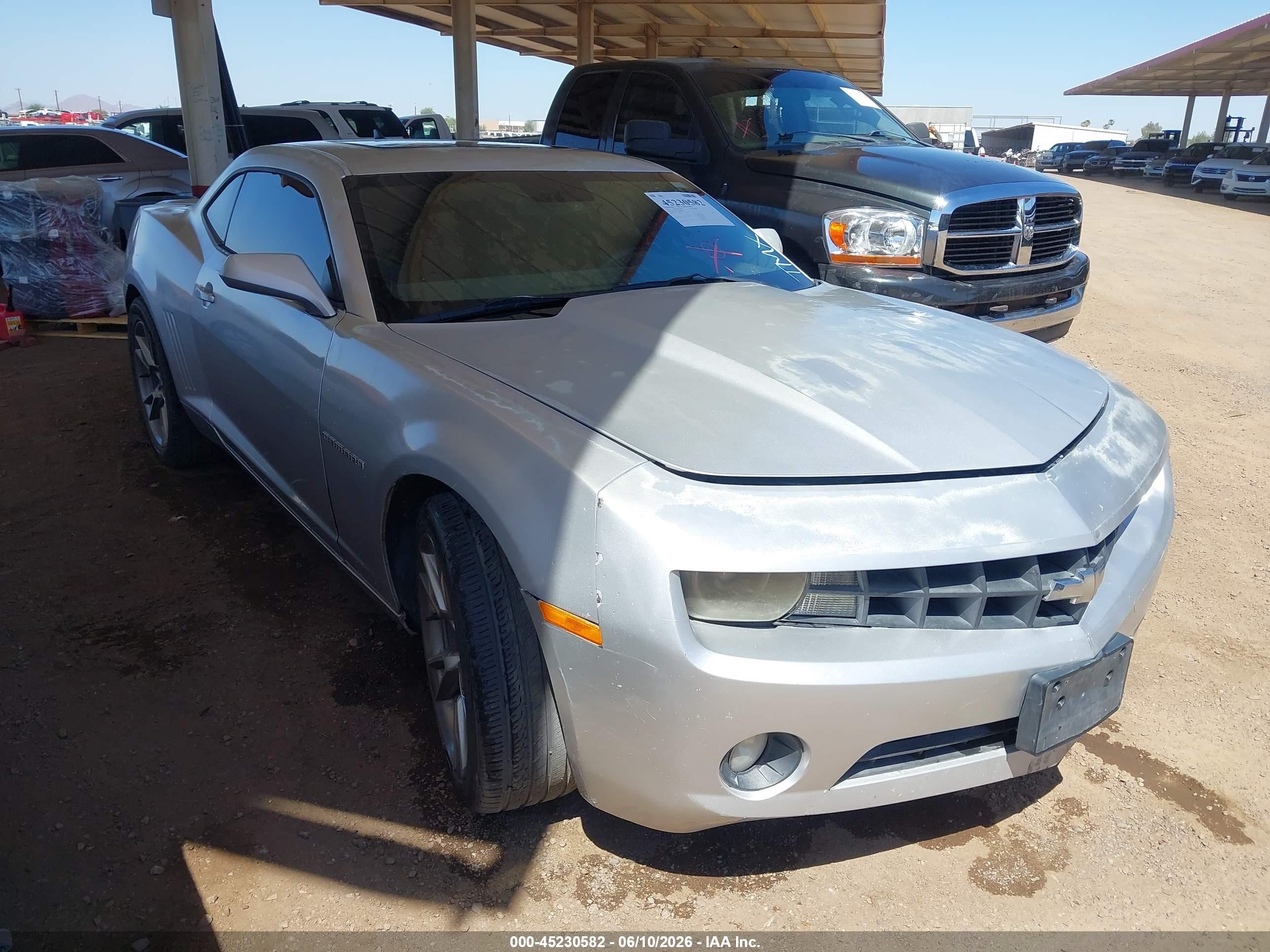 2011 Chevrolet Camaro 2lt Gray vin: 2G1FC1ED2B9100458