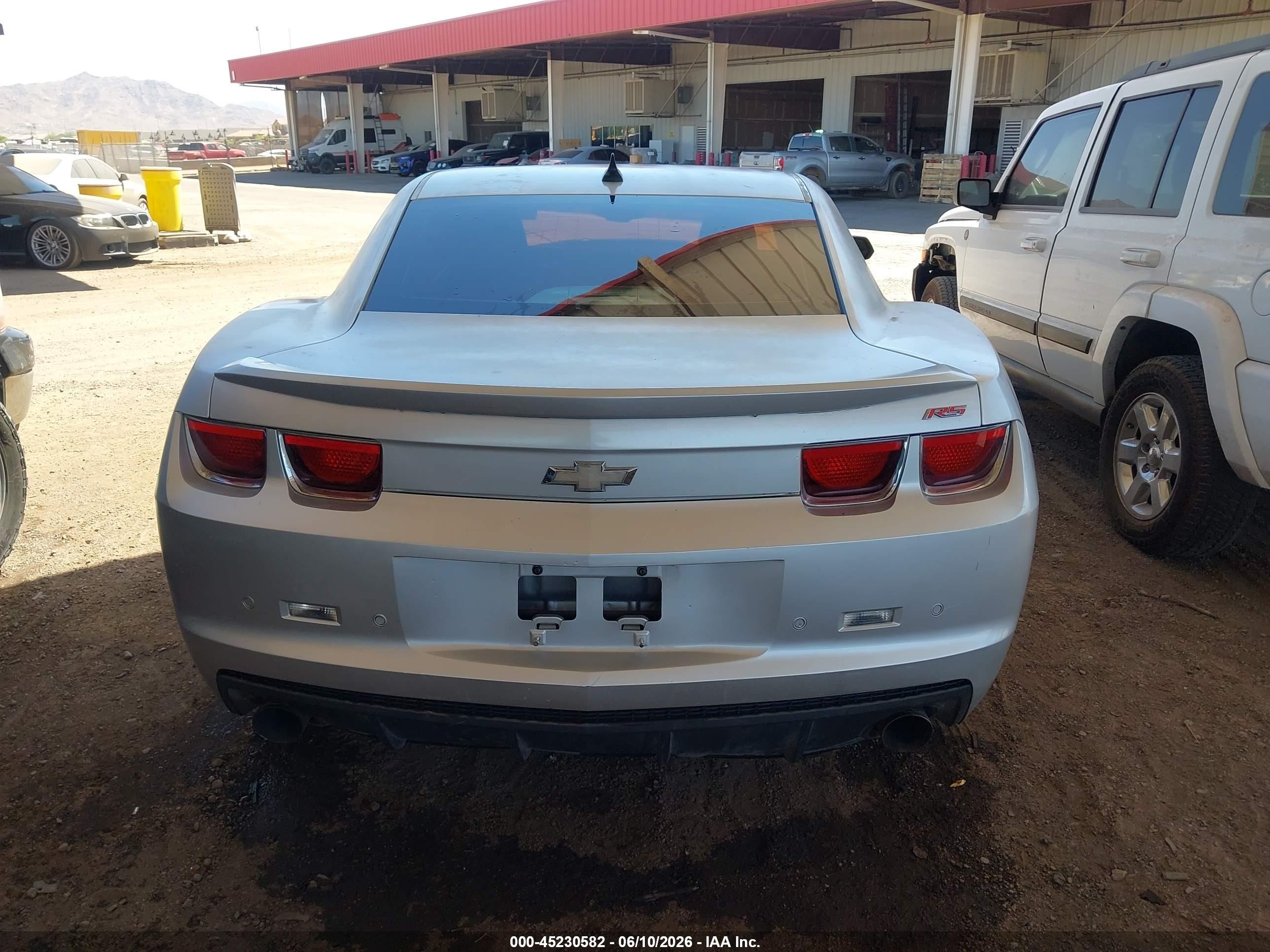 2011 Chevrolet Camaro 2lt Gray vin: 2G1FC1ED2B9100458