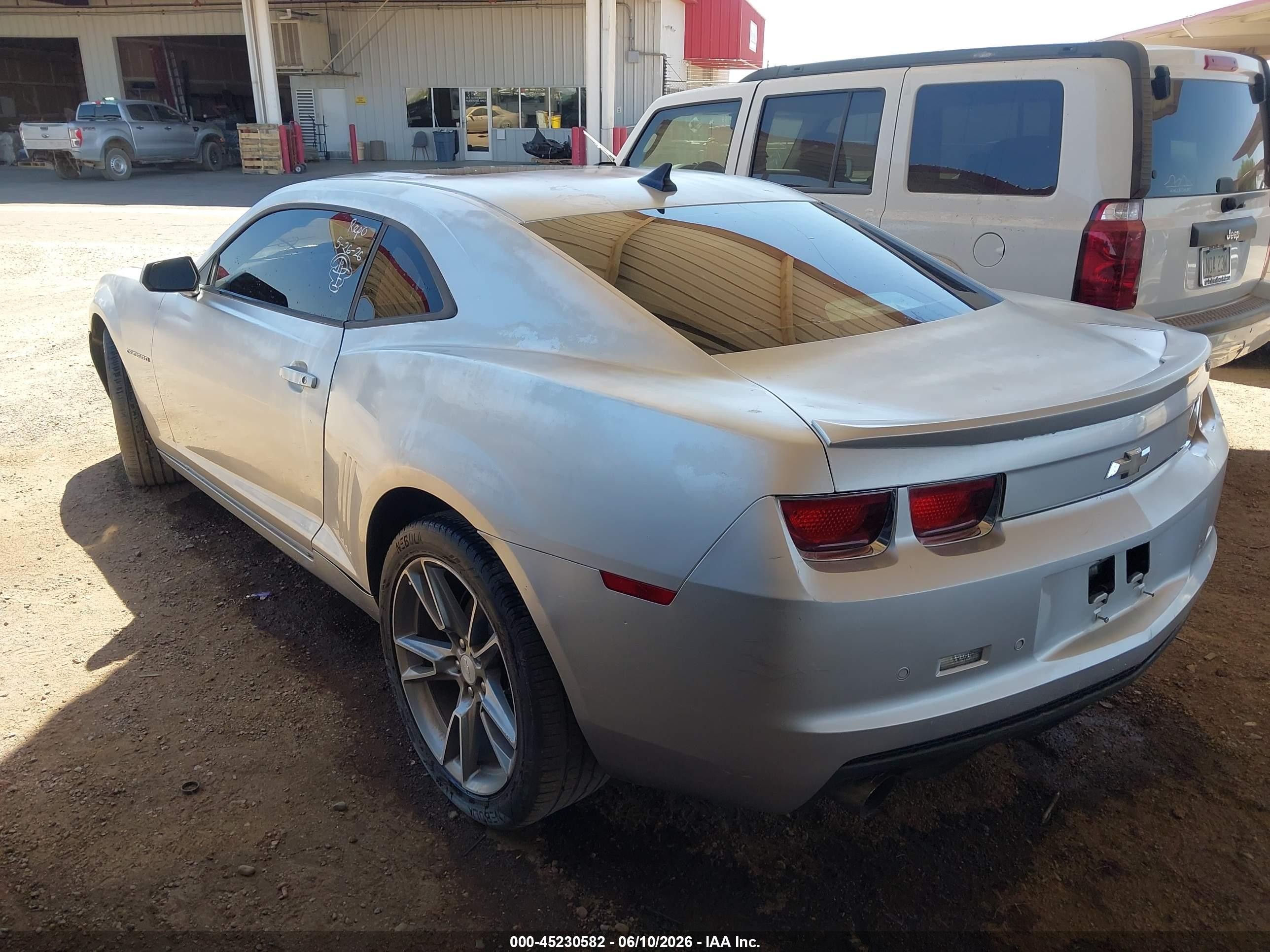 2011 Chevrolet Camaro 2lt Gray vin: 2G1FC1ED2B9100458