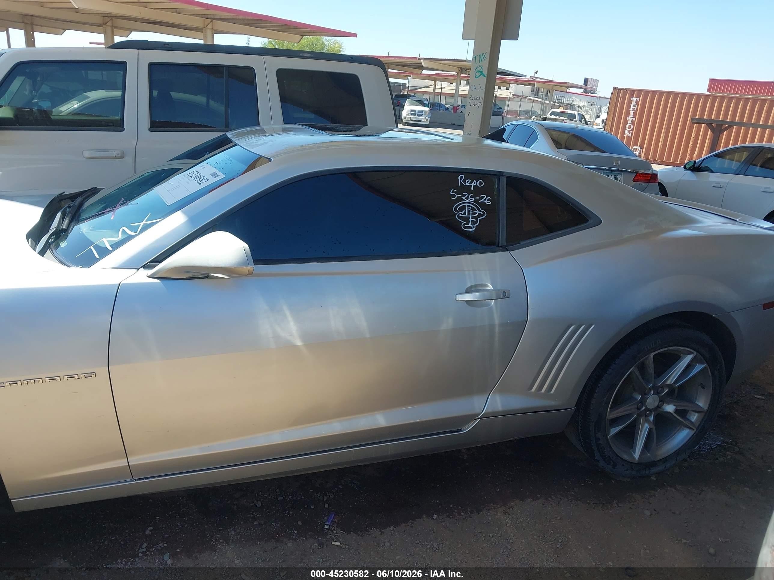 2011 Chevrolet Camaro 2lt Gray vin: 2G1FC1ED2B9100458
