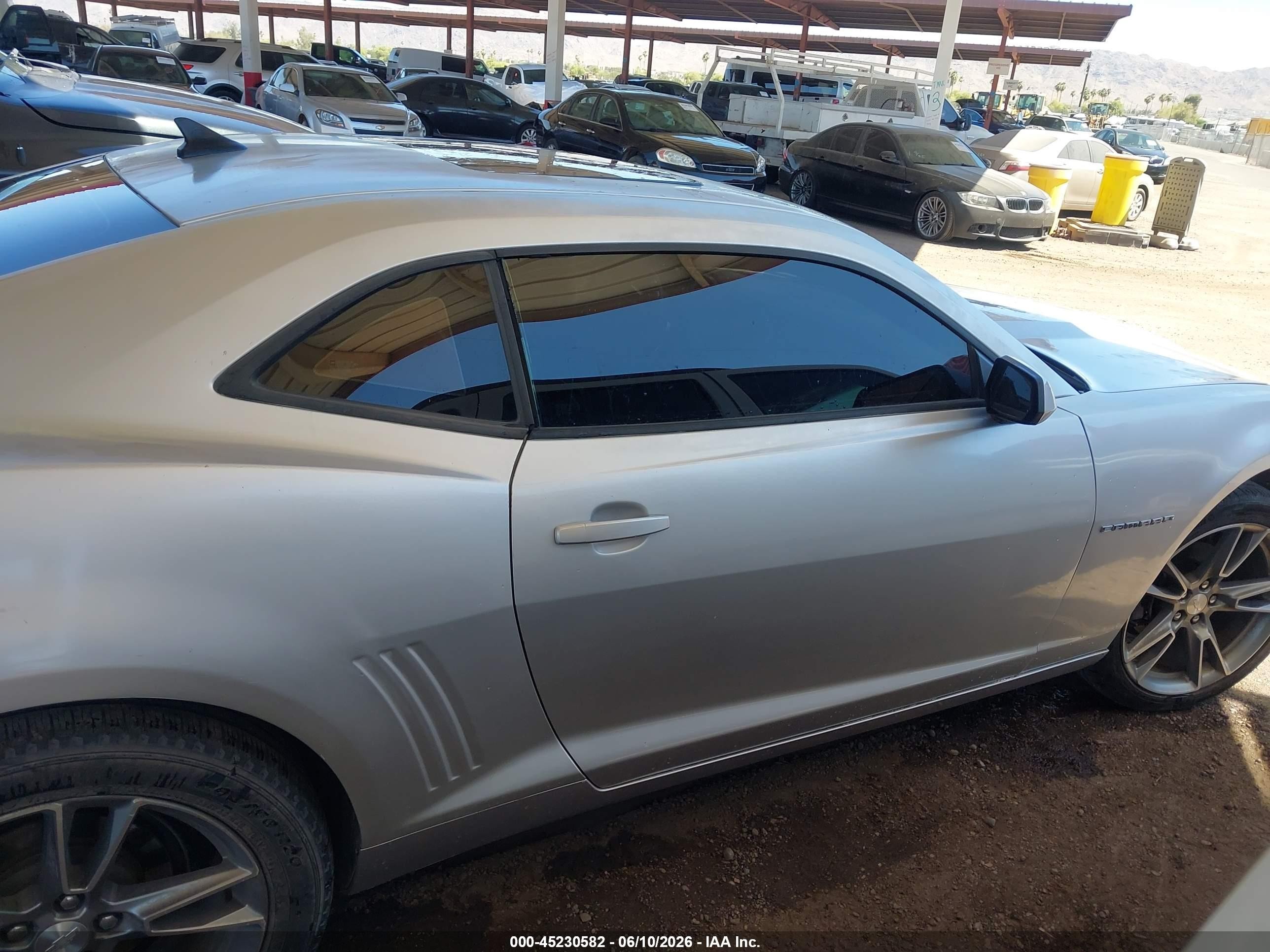 2011 Chevrolet Camaro 2lt Gray vin: 2G1FC1ED2B9100458