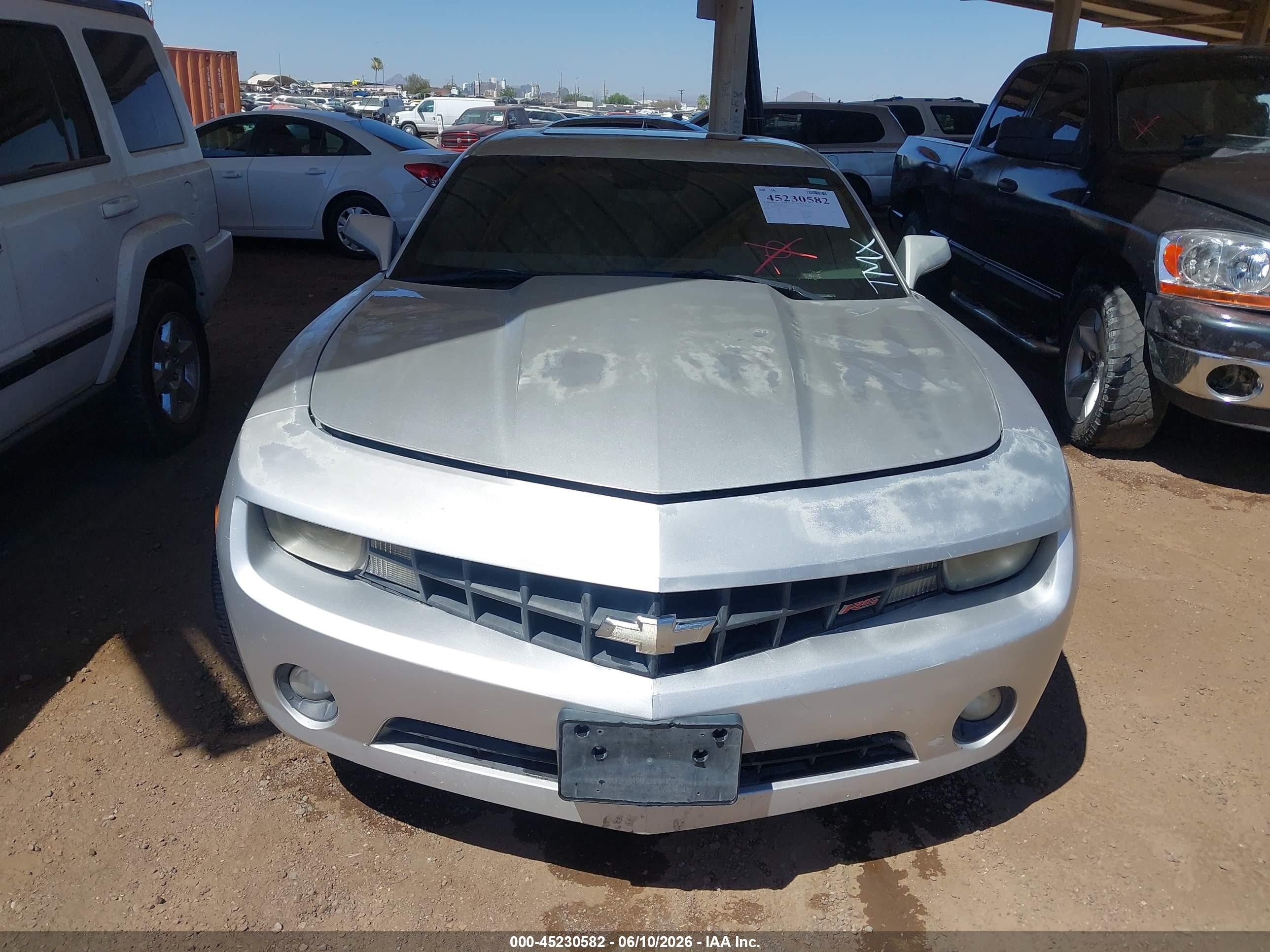 2011 Chevrolet Camaro 2lt Gray vin: 2G1FC1ED2B9100458