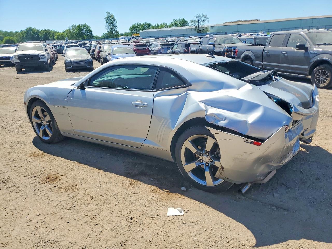 2011 Chevrolet Camaro Lt Silver vin: 2G1FC1ED2B9112965