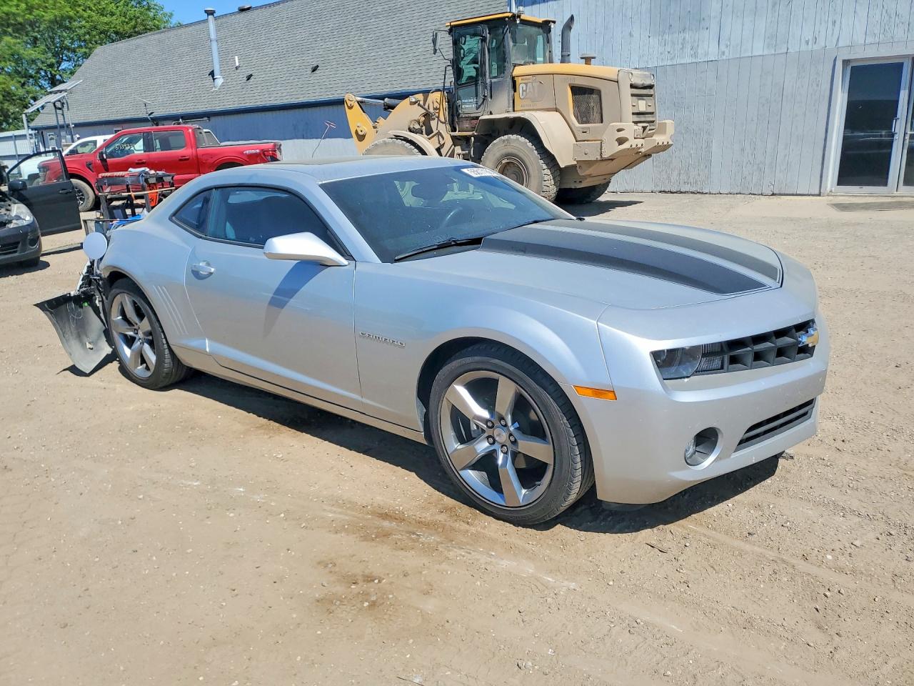 2011 Chevrolet Camaro Lt Silver vin: 2G1FC1ED2B9112965