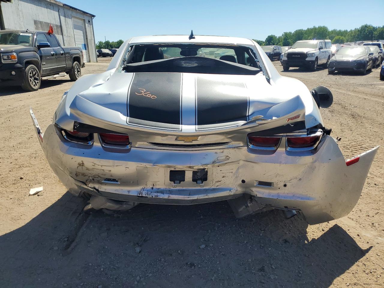 2011 Chevrolet Camaro Lt Silver vin: 2G1FC1ED2B9112965