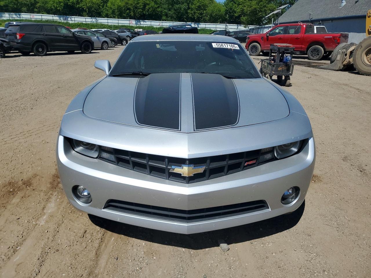 2011 Chevrolet Camaro Lt Silver vin: 2G1FC1ED2B9112965