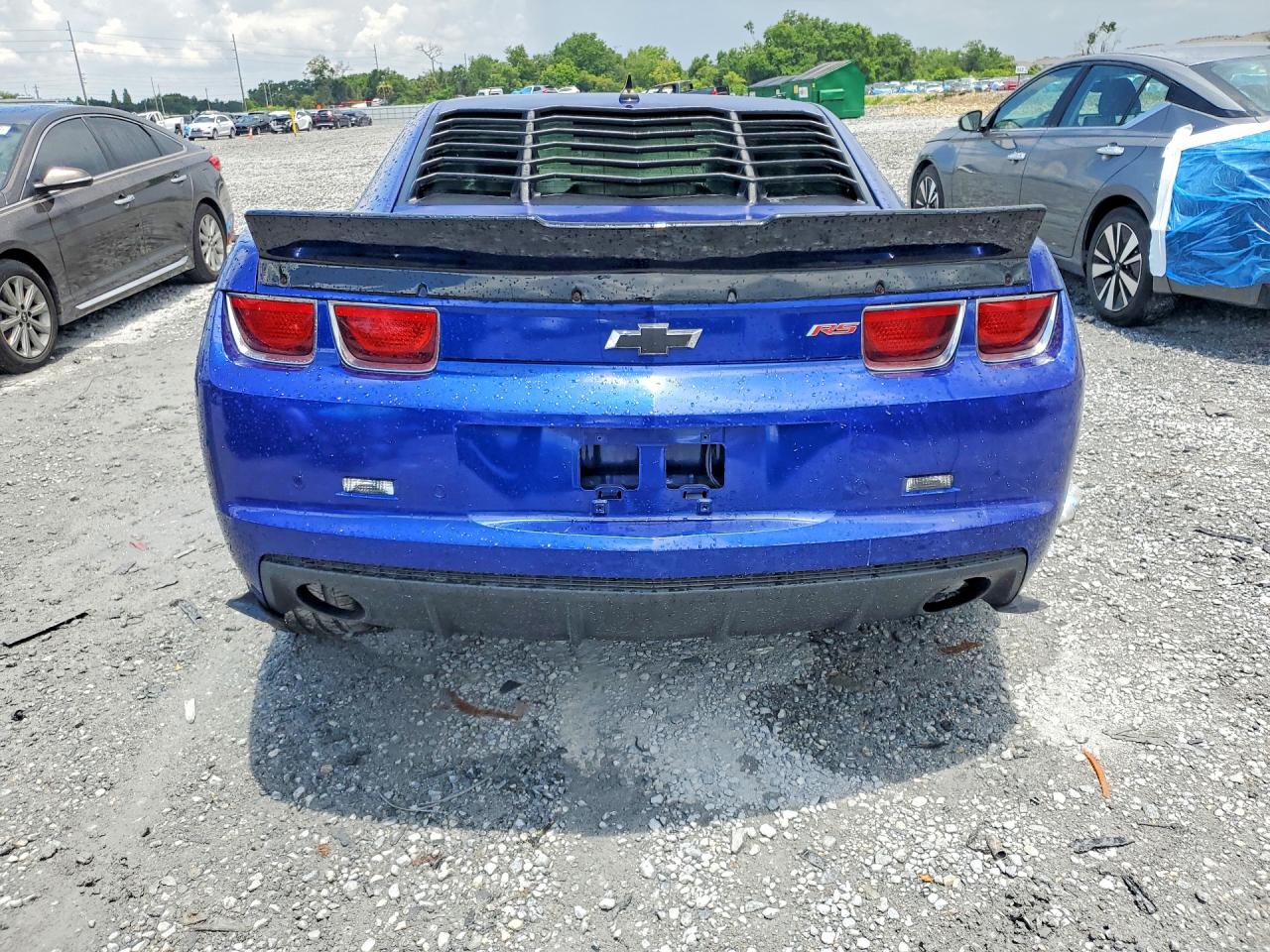 2011 Chevrolet Camaro Lt2 Blue vin: 2G1FC1ED2B9146601