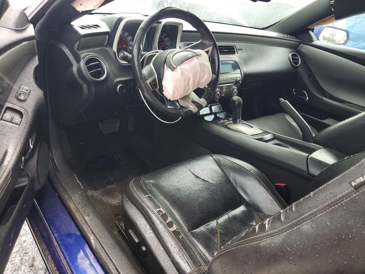 2011 Chevrolet Camaro Lt2 Blue vin: 2G1FC1ED2B9146601