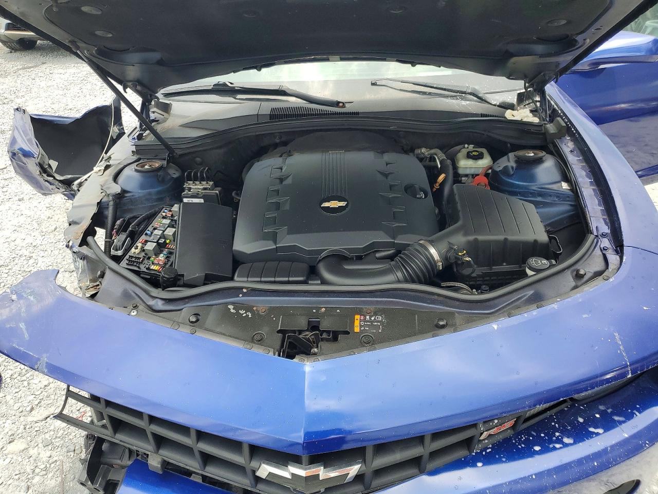 2011 Chevrolet Camaro Lt2 Blue vin: 2G1FC1ED2B9146601