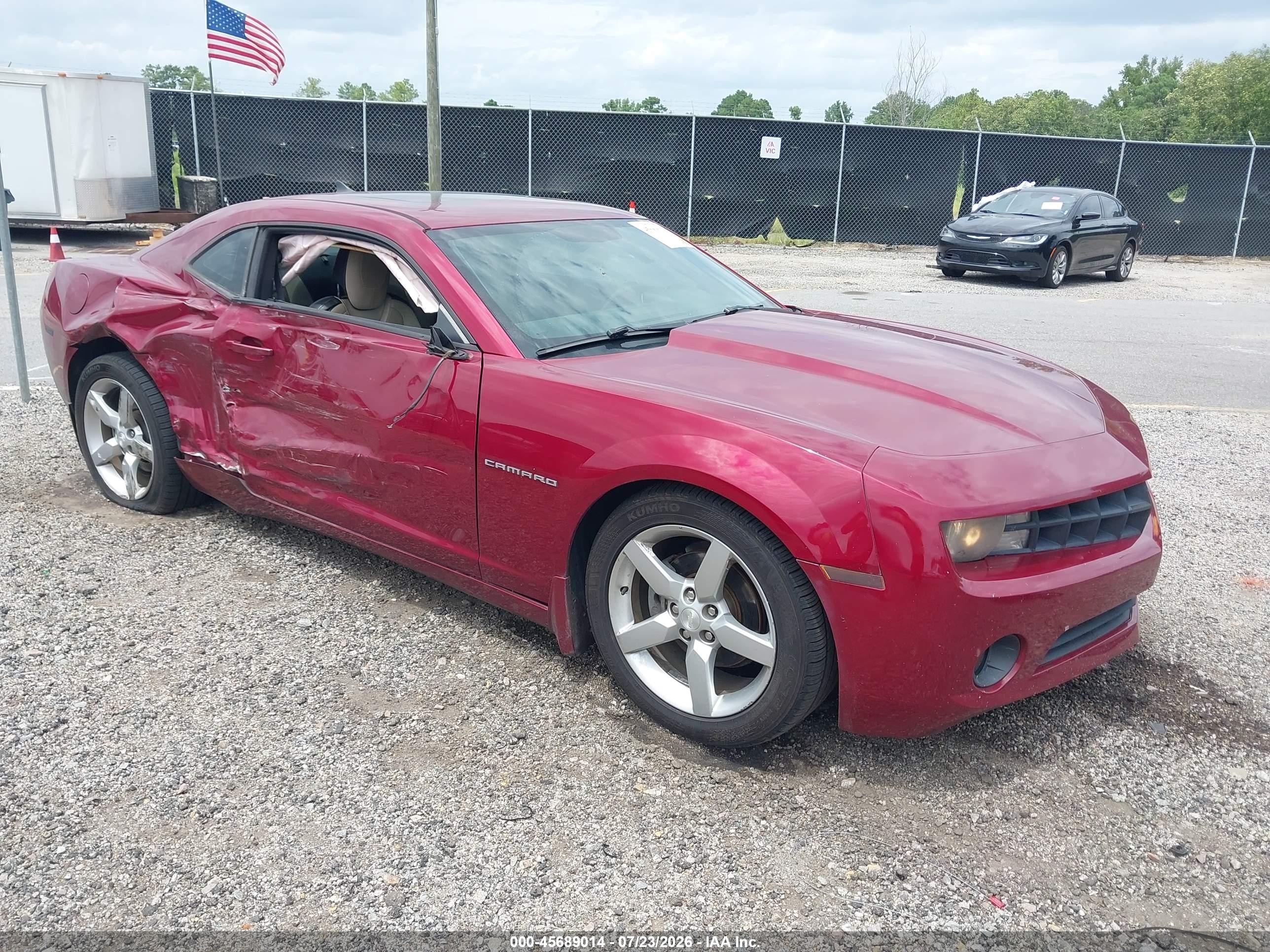 2011 Chevrolet Camaro 2lt Red vin: 2G1FC1ED2B9146873