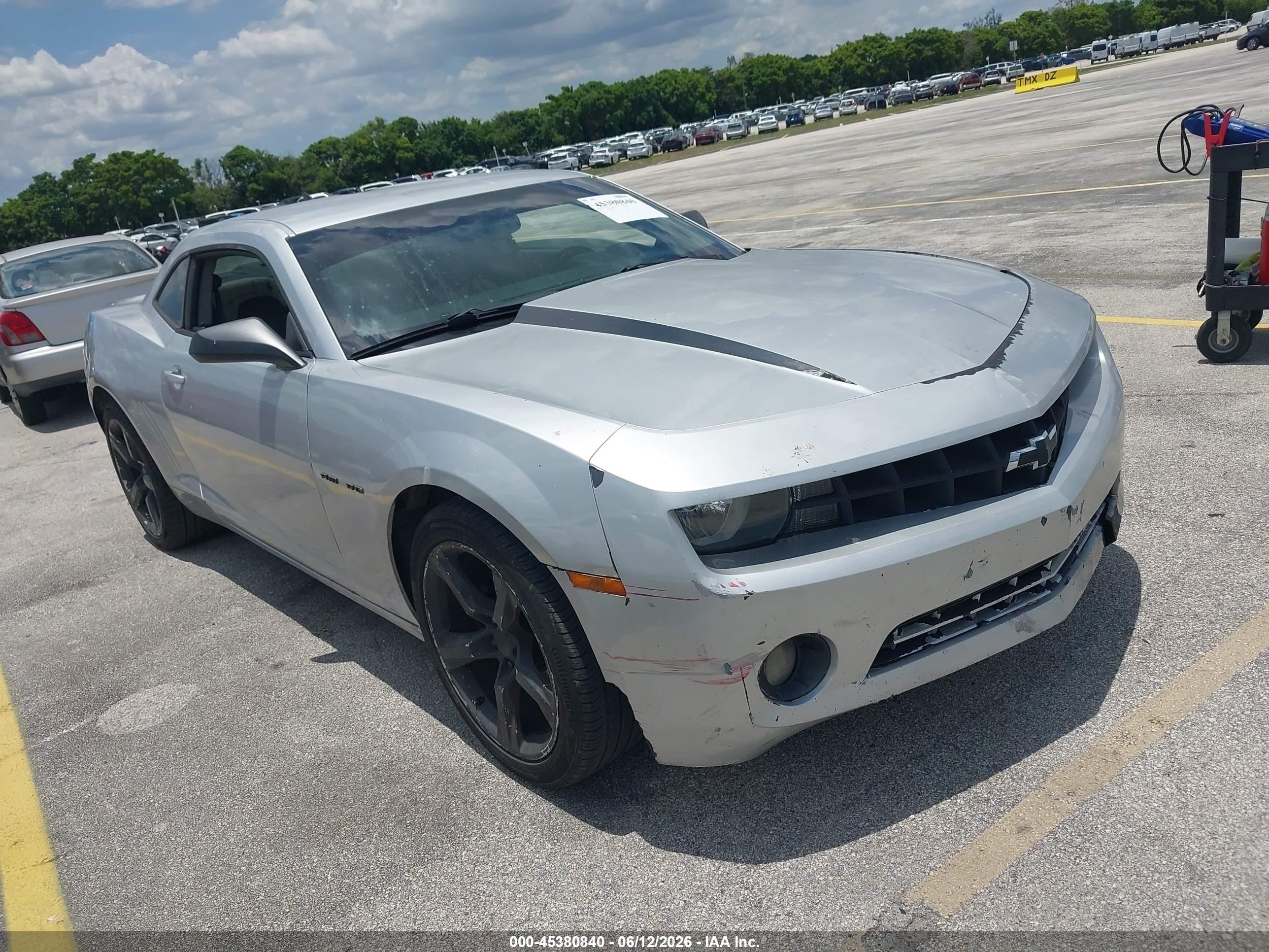 2011 Chevrolet Camaro 2lt Silver vin: 2G1FC1ED3B9121142
