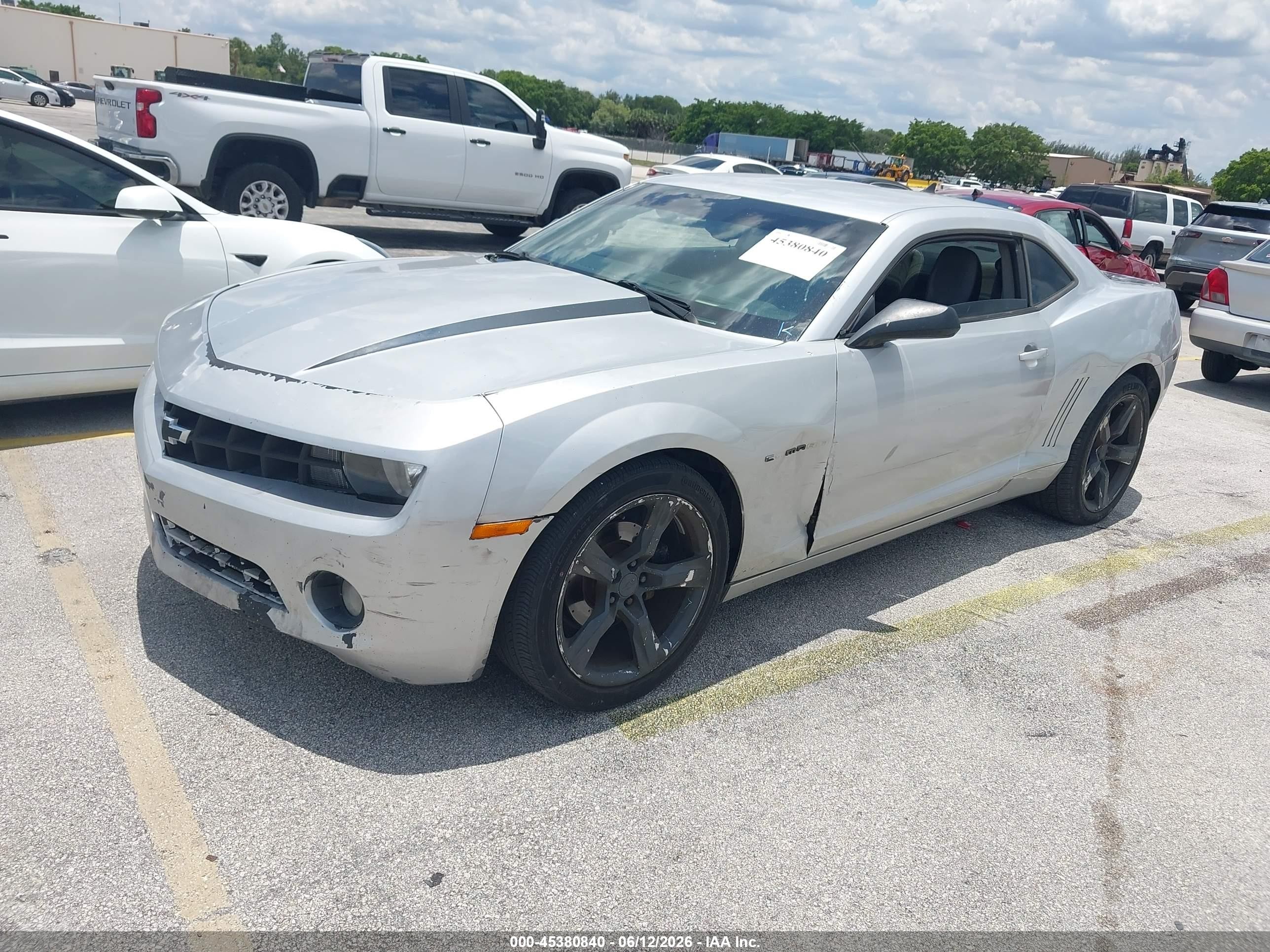 2011 Chevrolet Camaro 2lt Silver vin: 2G1FC1ED3B9121142