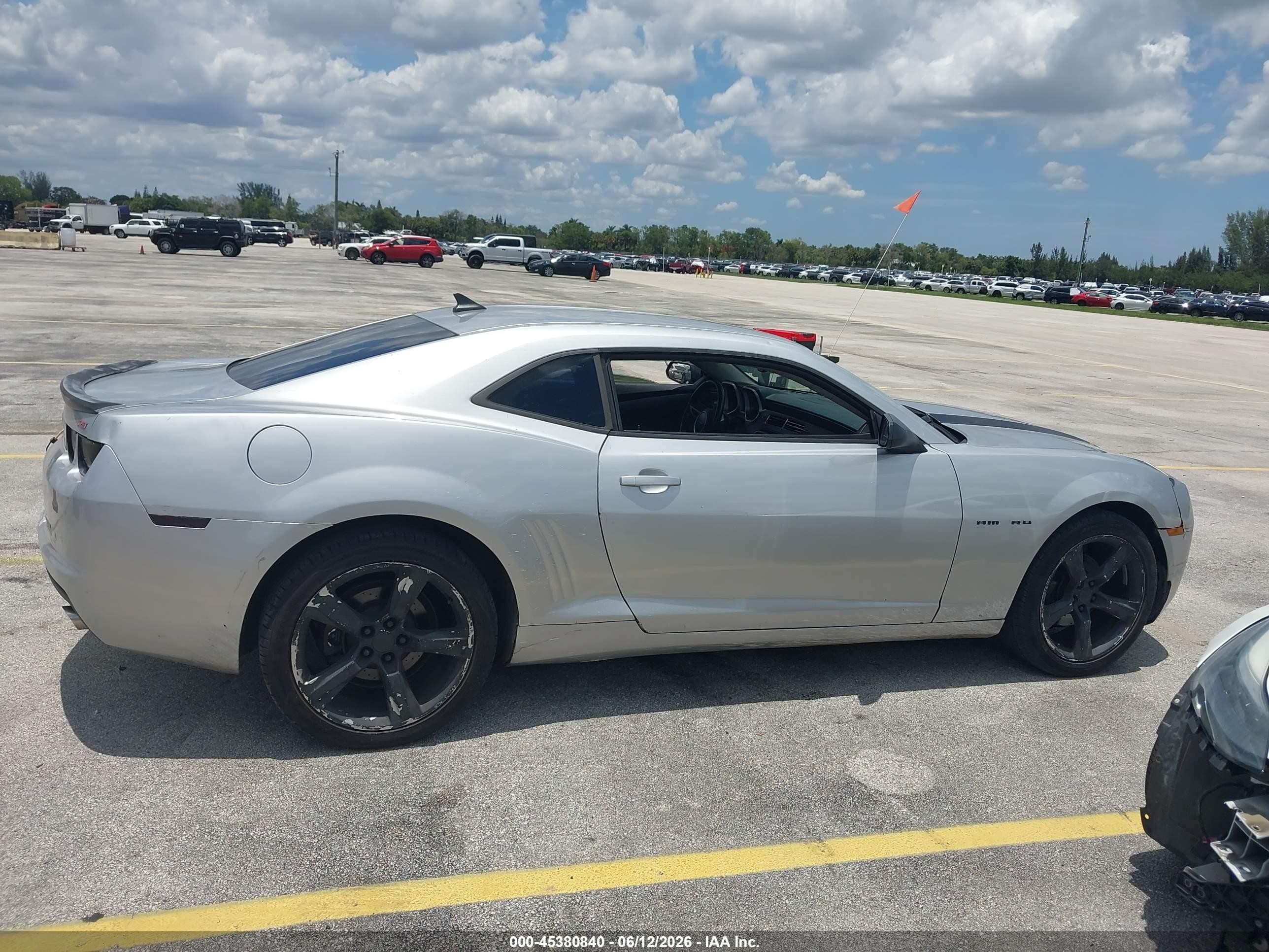 2011 Chevrolet Camaro 2lt Silver vin: 2G1FC1ED3B9121142