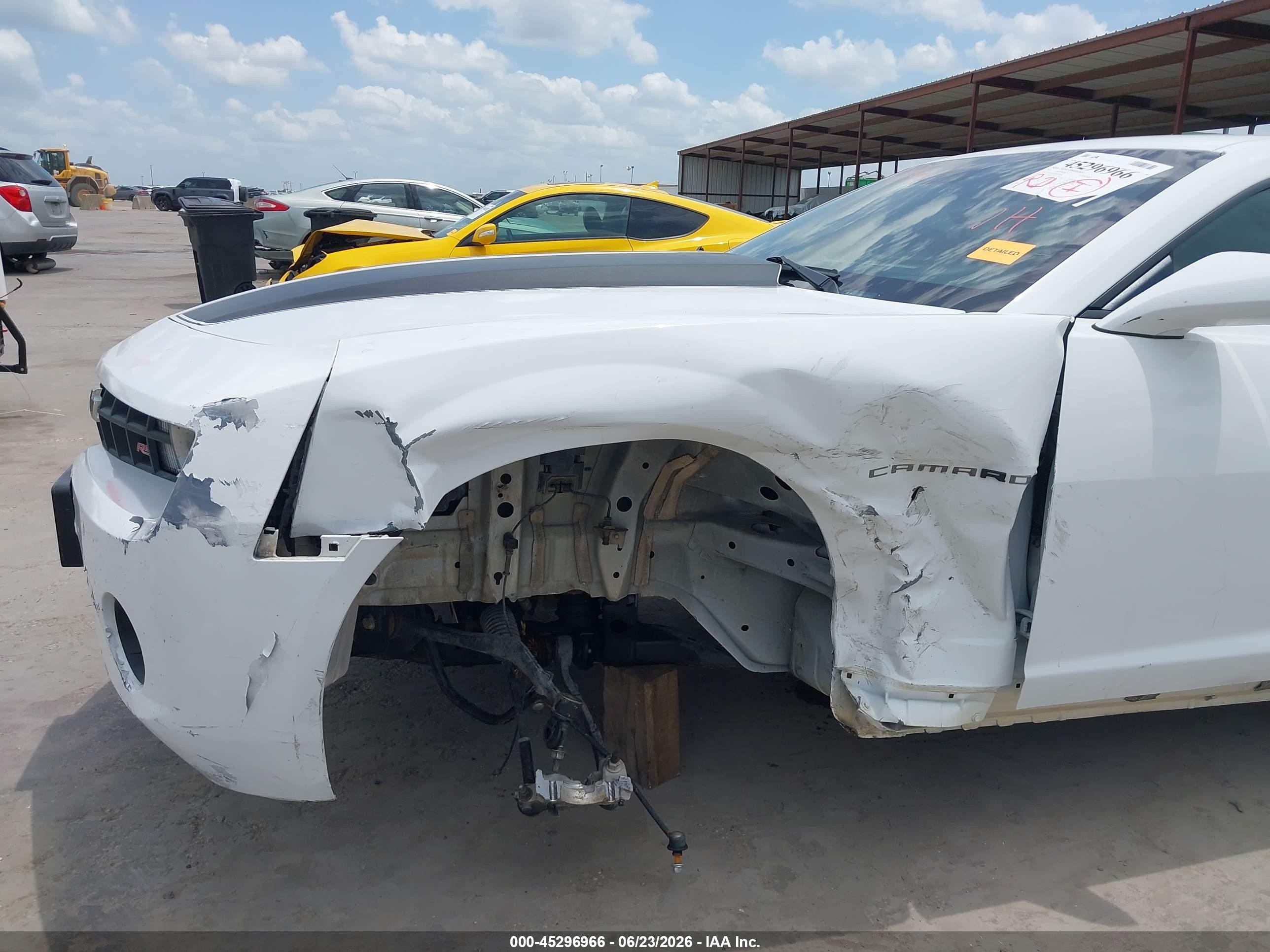 2011 Chevrolet Camaro 2lt White vin: 2G1FC1ED3B9192096