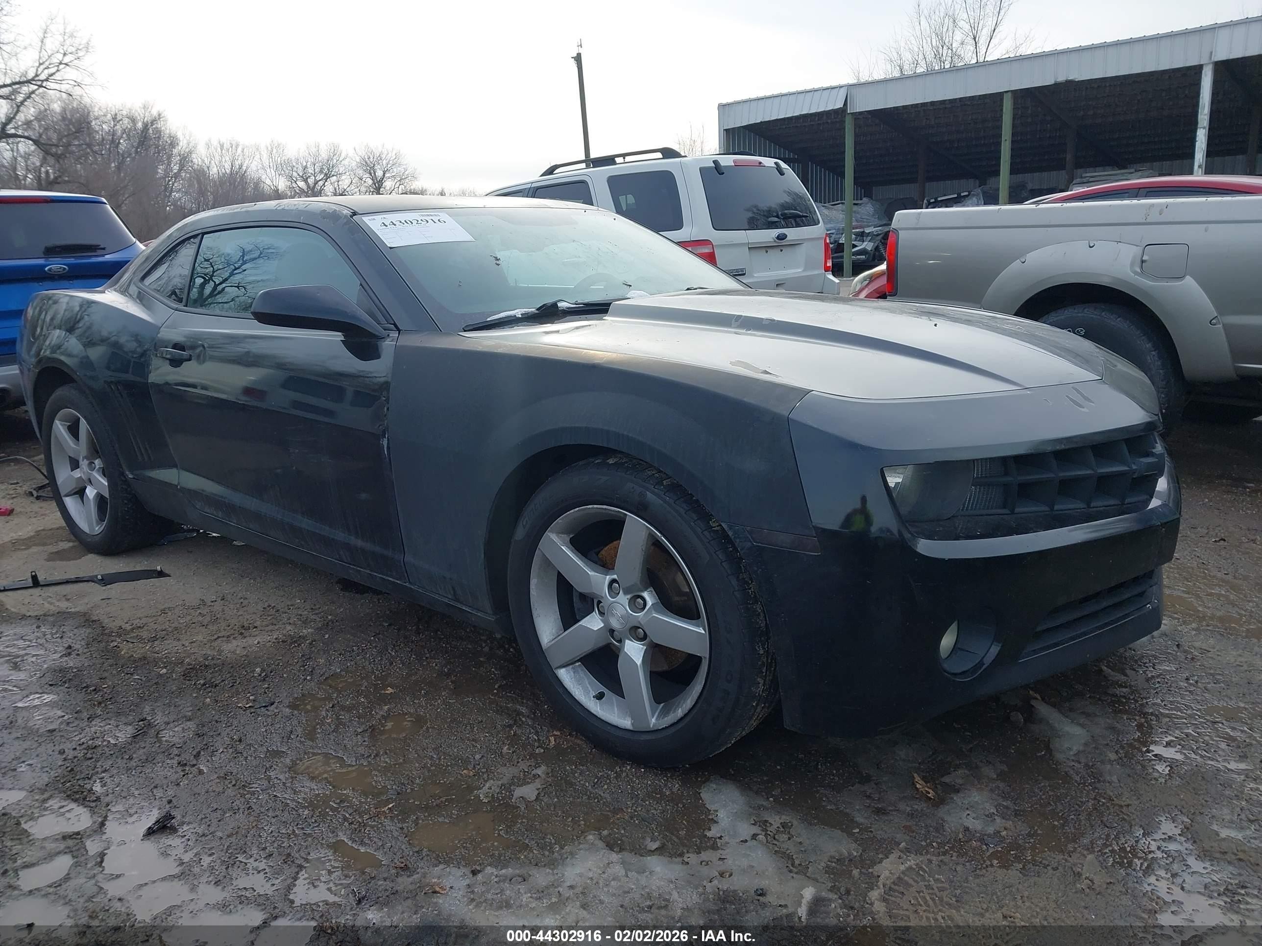 2011 Chevrolet Camaro 2lt Black vin: 2G1FC1ED4B9110537