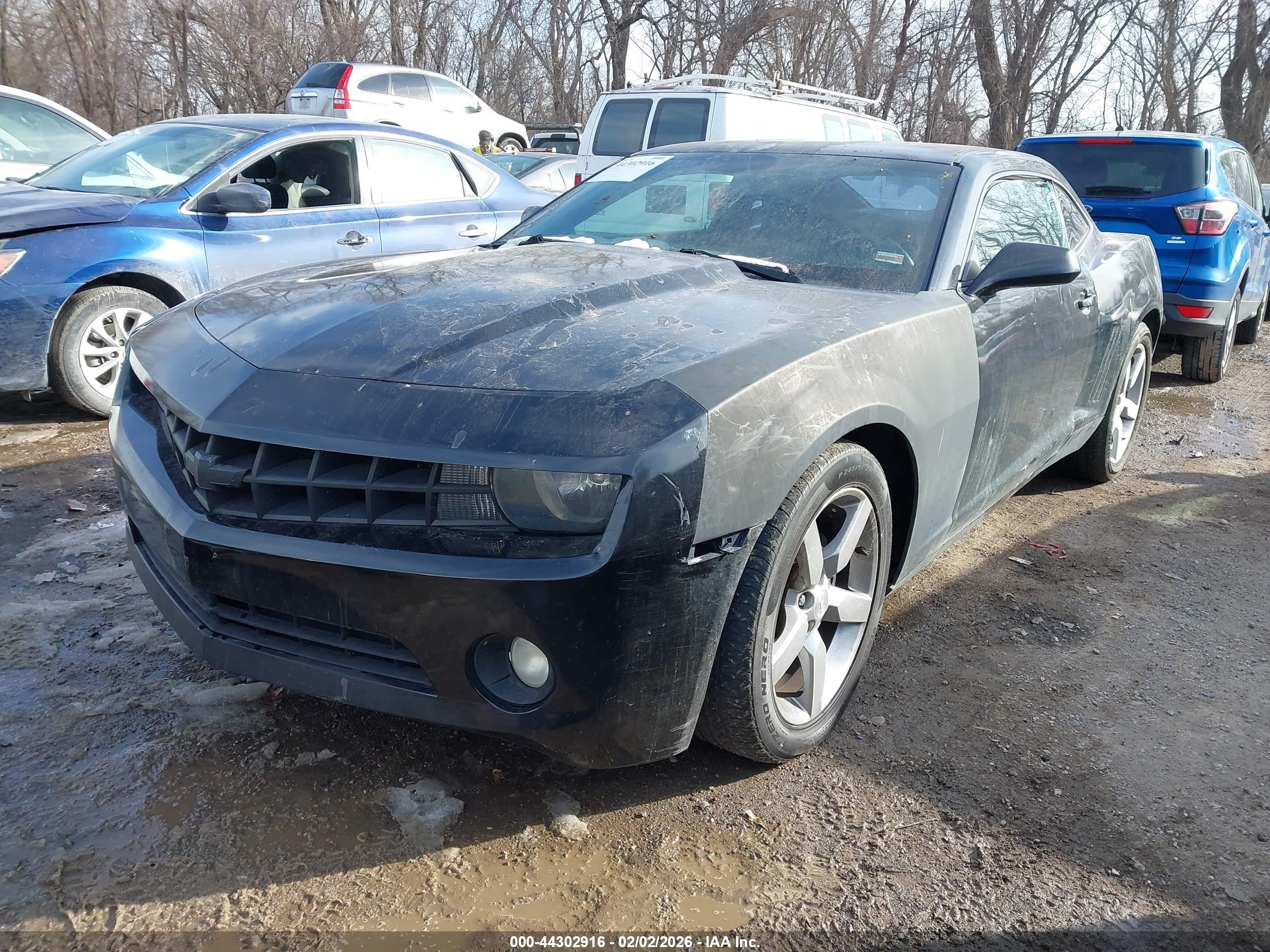 2011 Chevrolet Camaro 2lt Black vin: 2G1FC1ED4B9110537