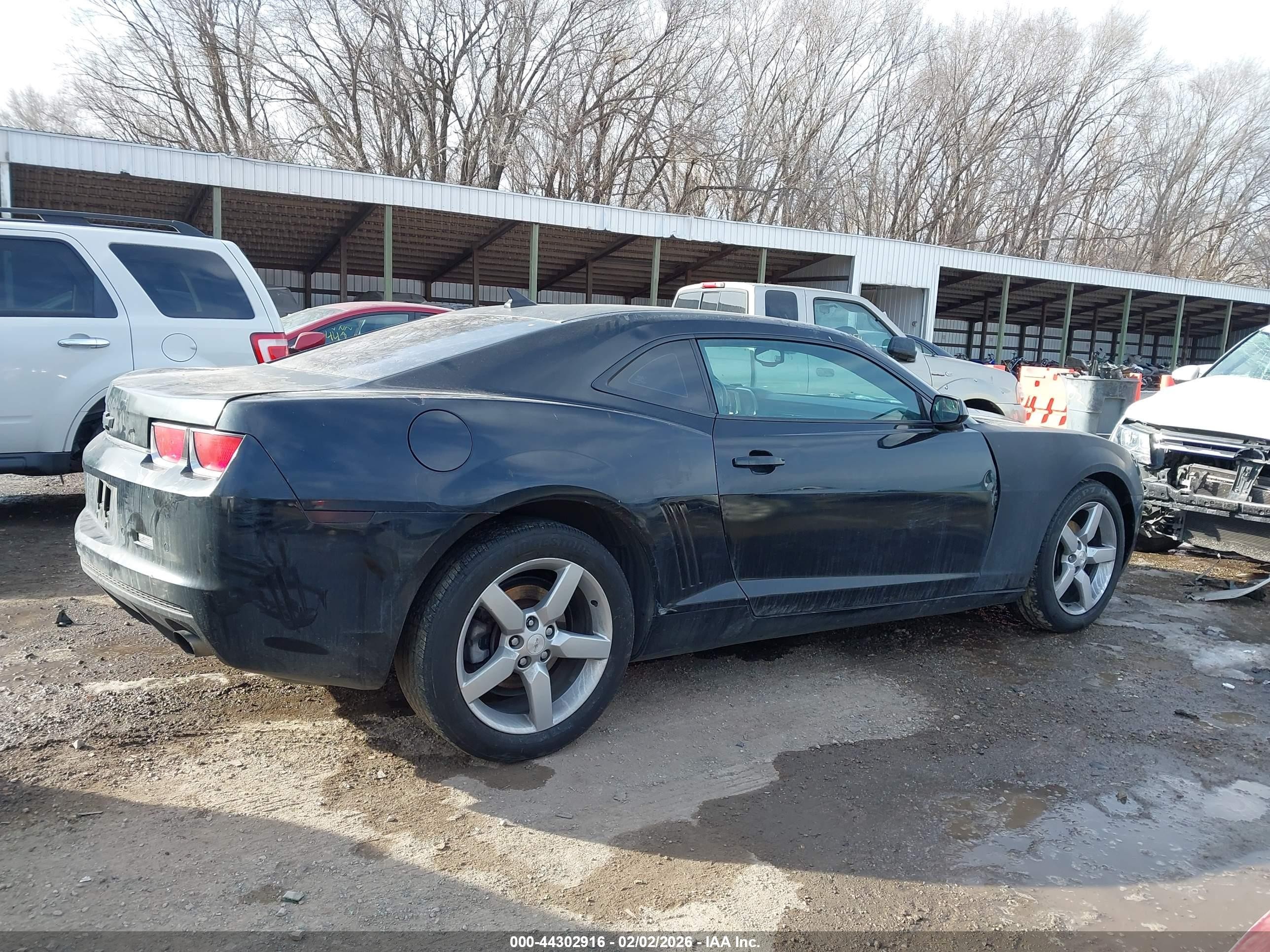 2011 Chevrolet Camaro 2lt Black vin: 2G1FC1ED4B9110537