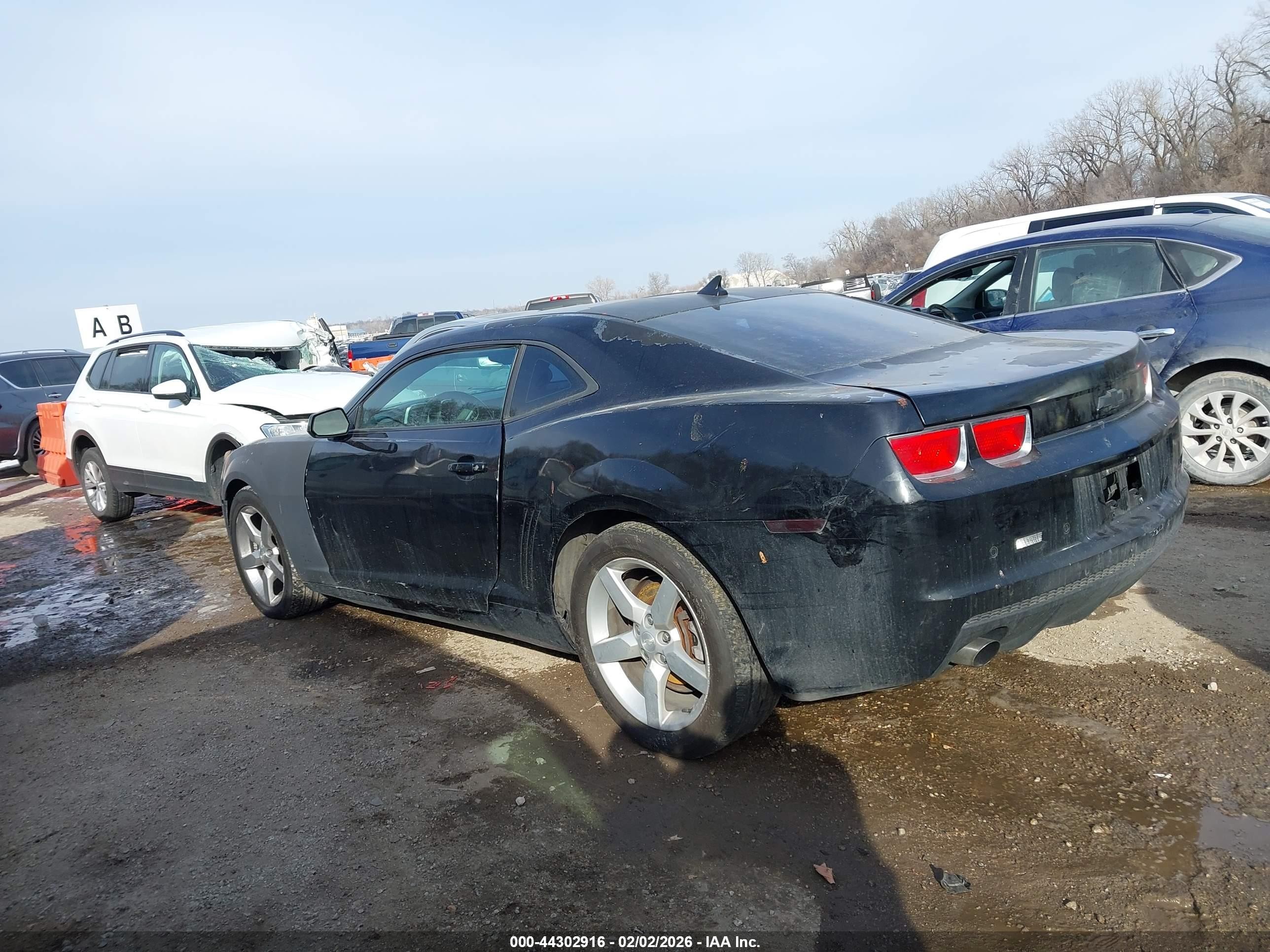 2011 Chevrolet Camaro 2lt Black vin: 2G1FC1ED4B9110537