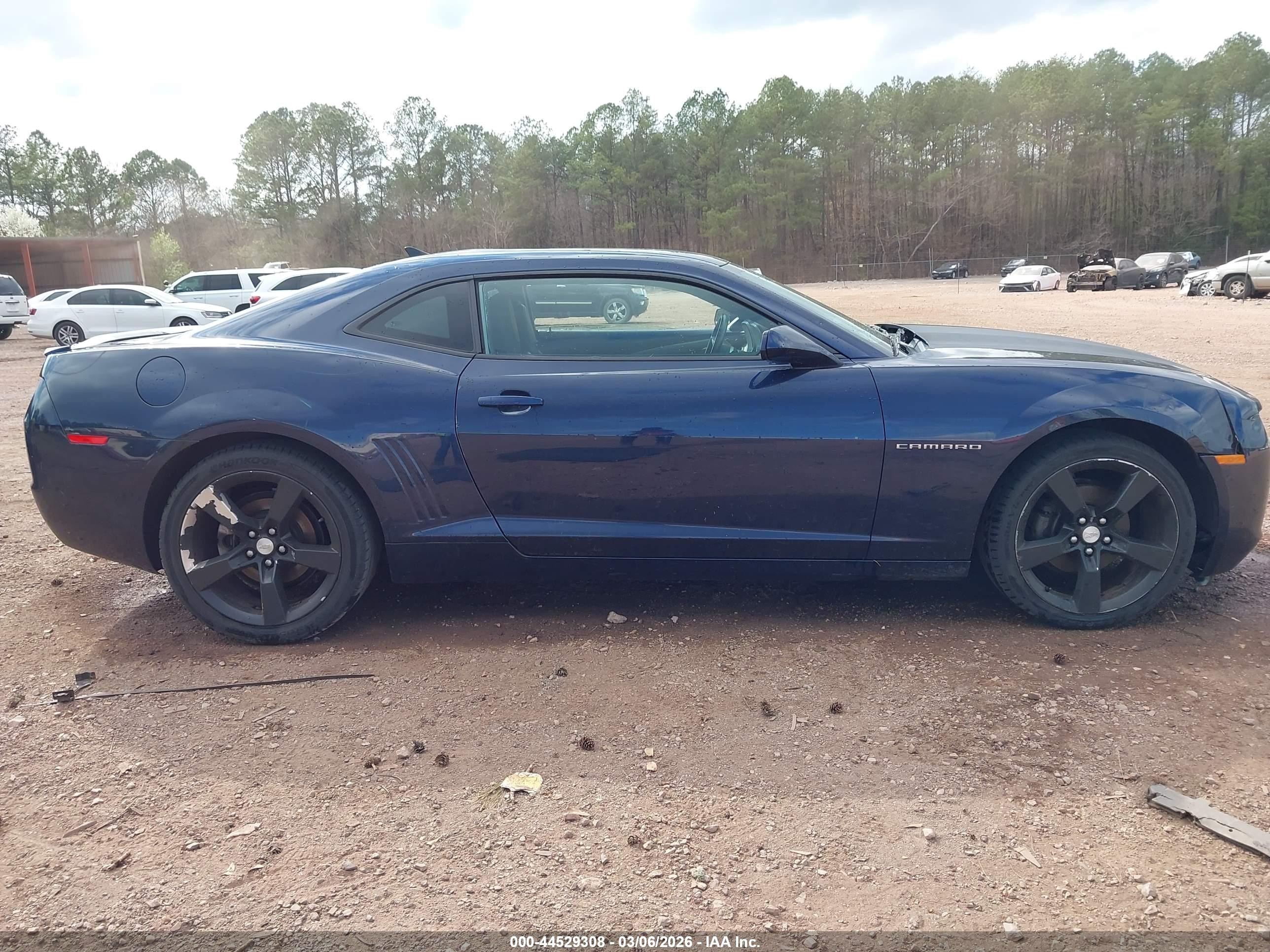 2011 Chevrolet Camaro 2lt Dark Blue vin: 2G1FC1ED4B9120582