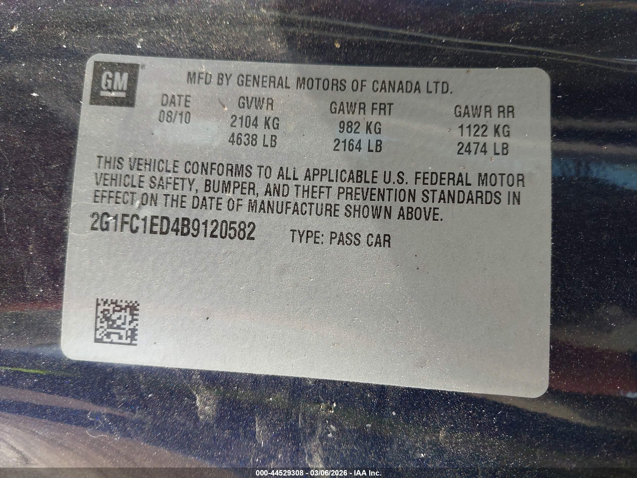2011 Chevrolet Camaro 2lt Dark Blue vin: 2G1FC1ED4B9120582