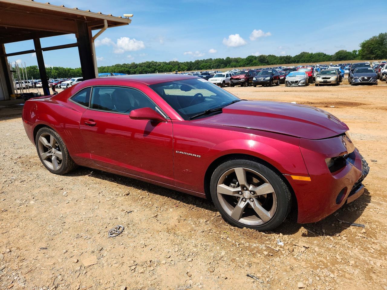 2011 Chevrolet Camaro Lt Maroon vin: 2G1FC1ED4B9147099