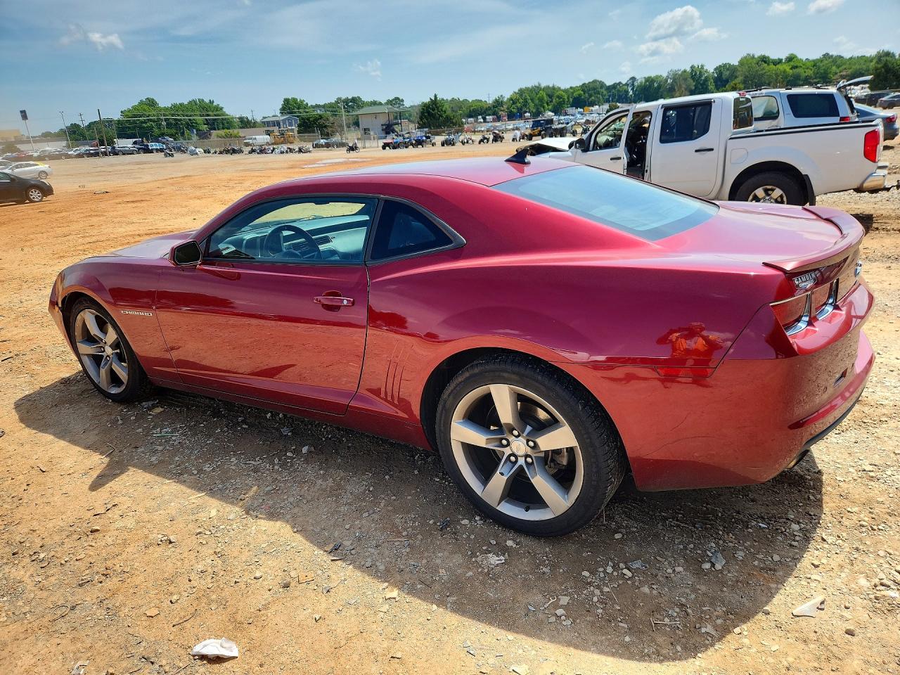 2011 Chevrolet Camaro Lt Maroon vin: 2G1FC1ED4B9147099