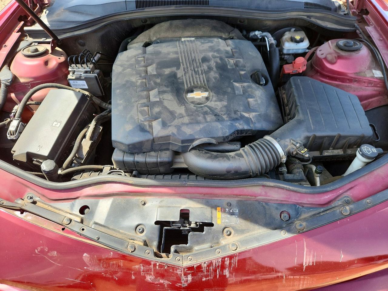 2011 Chevrolet Camaro Lt Maroon vin: 2G1FC1ED4B9147099