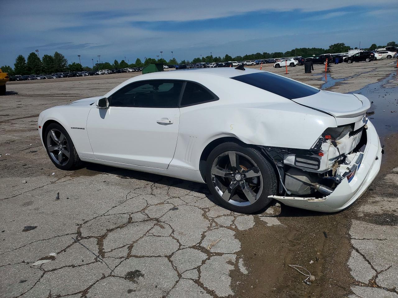 2011 Chevrolet Camaro Lt White vin: 2G1FC1ED4B9155638