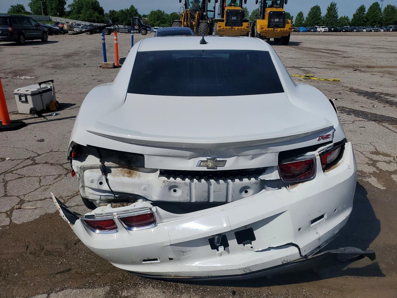 2011 Chevrolet Camaro Lt White vin: 2G1FC1ED4B9155638